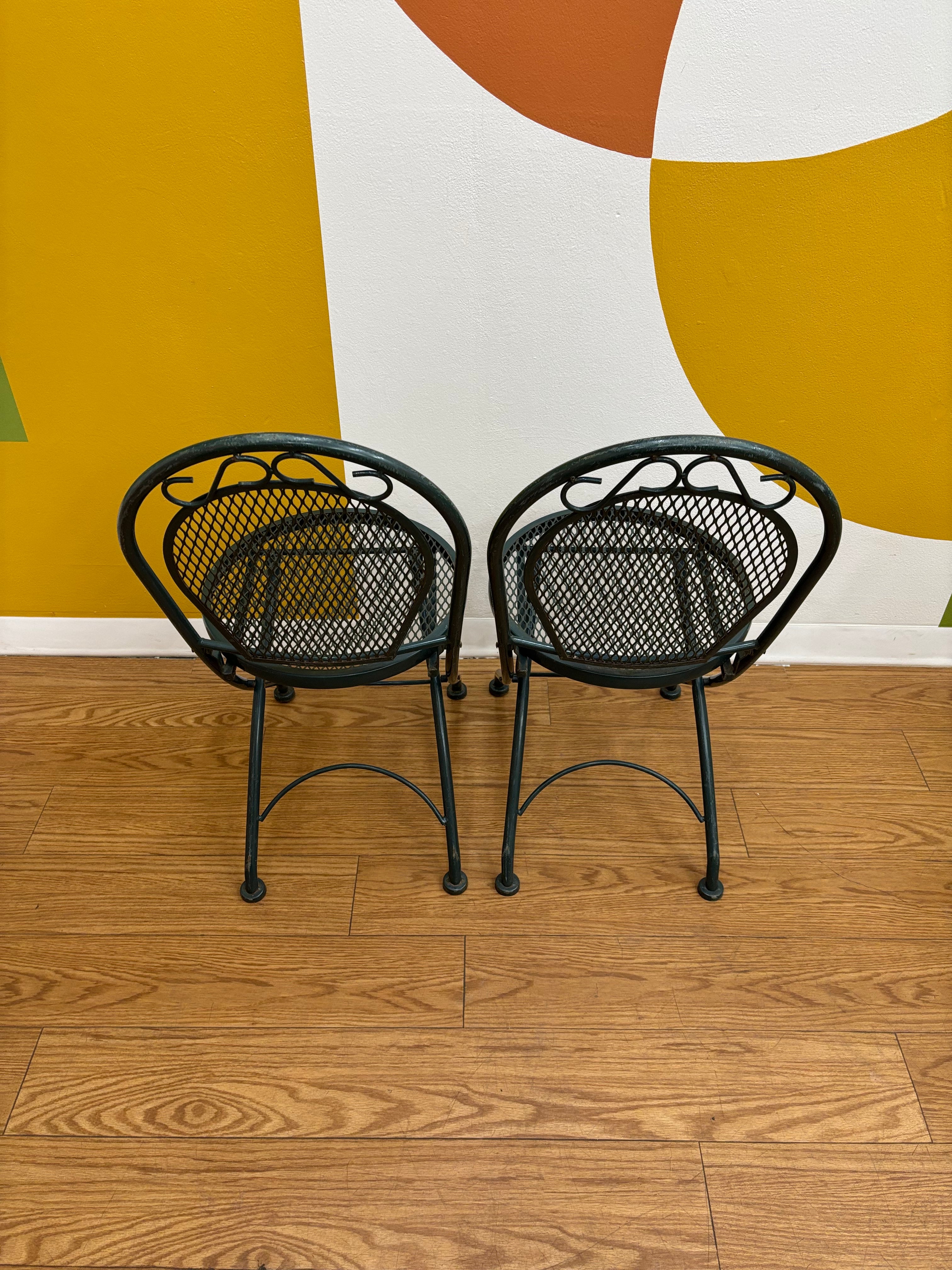 3 Piece Green Bistro Set