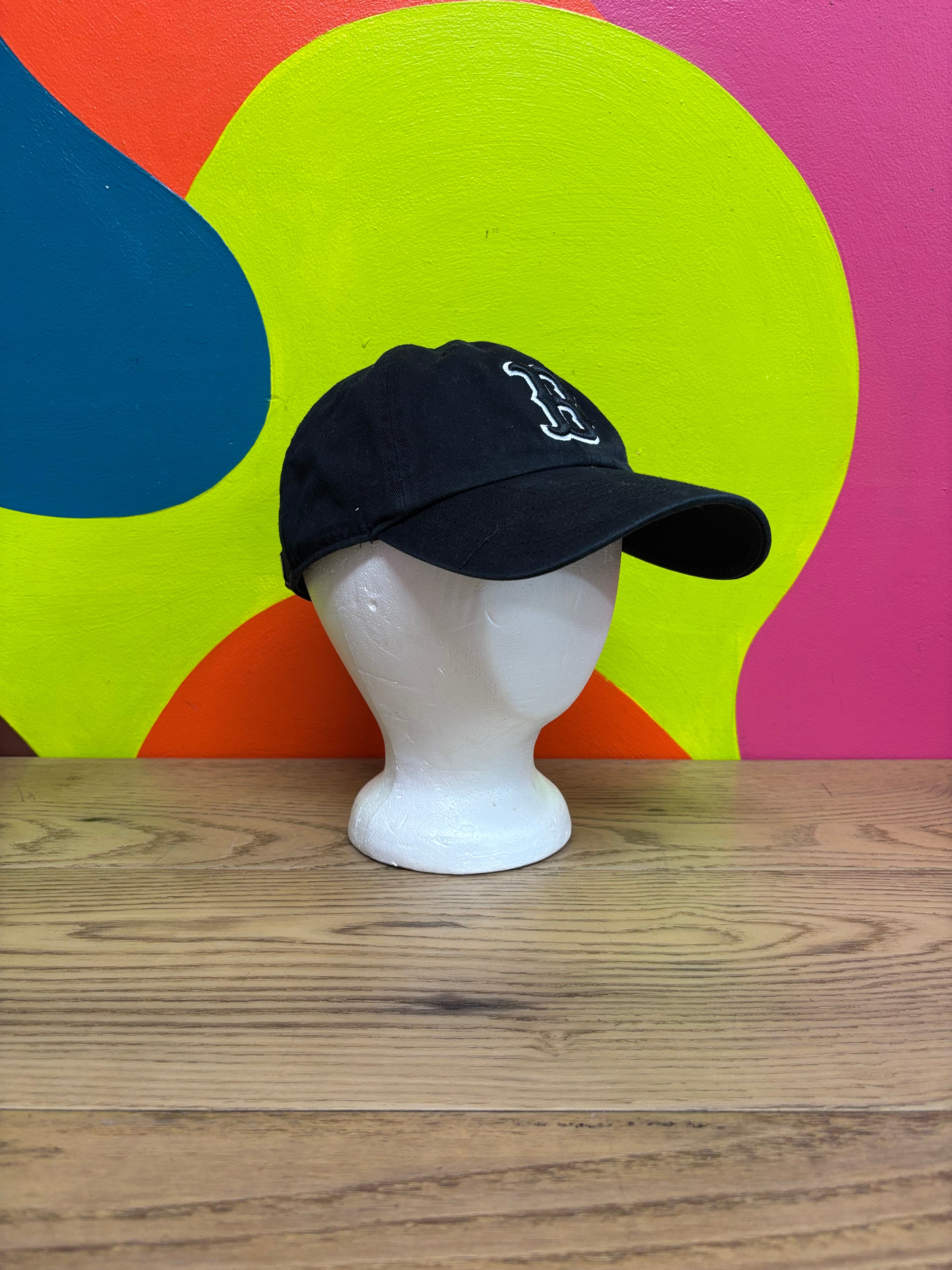 Black Boston Red Sox Baseball Cap - One Size