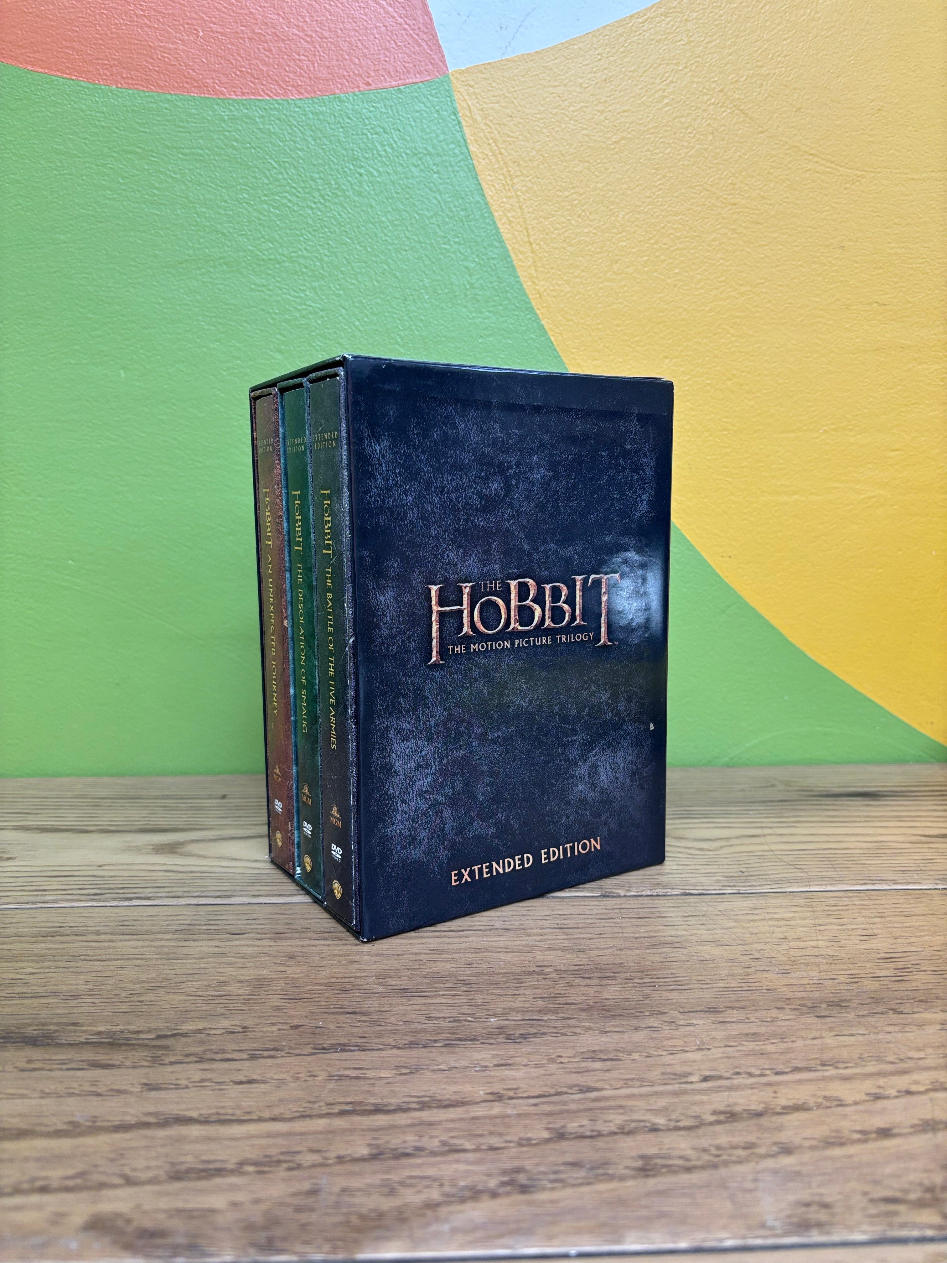 The Hobbit: The Motion Picture Trilogy Extended Edition 15 Disc DVD Set