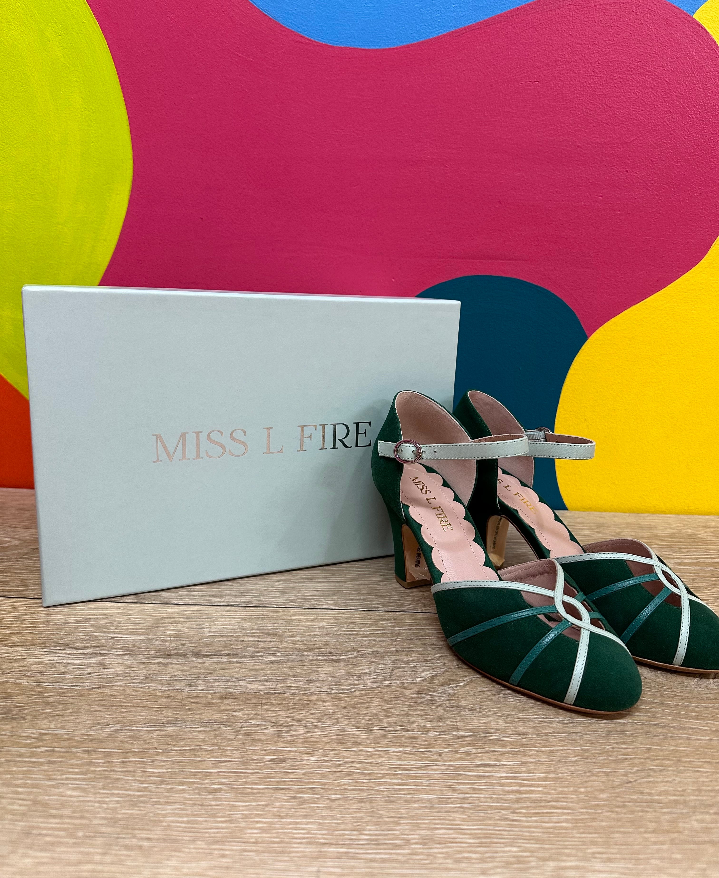 Miss L Fire "Andie" Pumps - Size 6