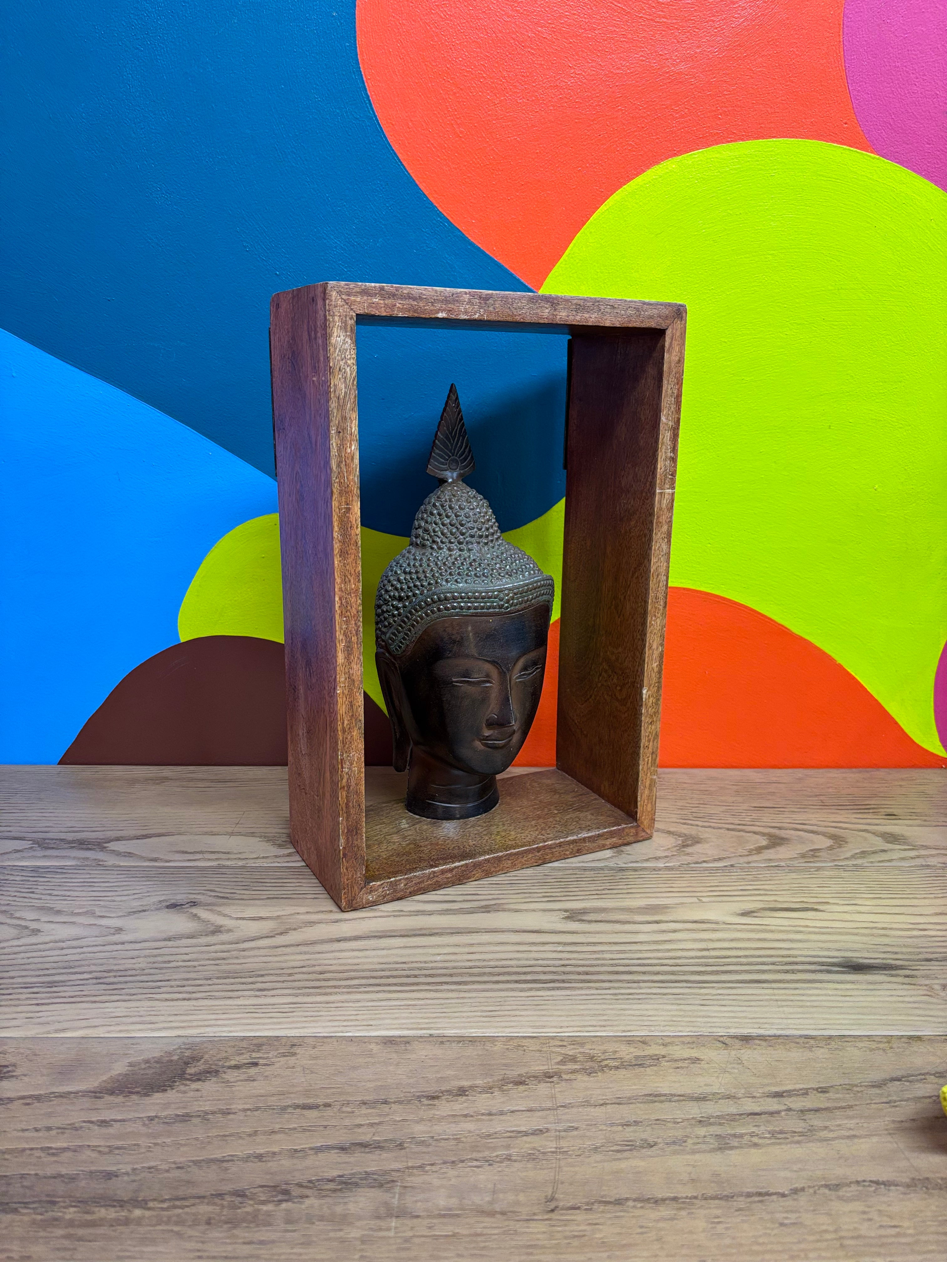 Buddha Head Sculpture