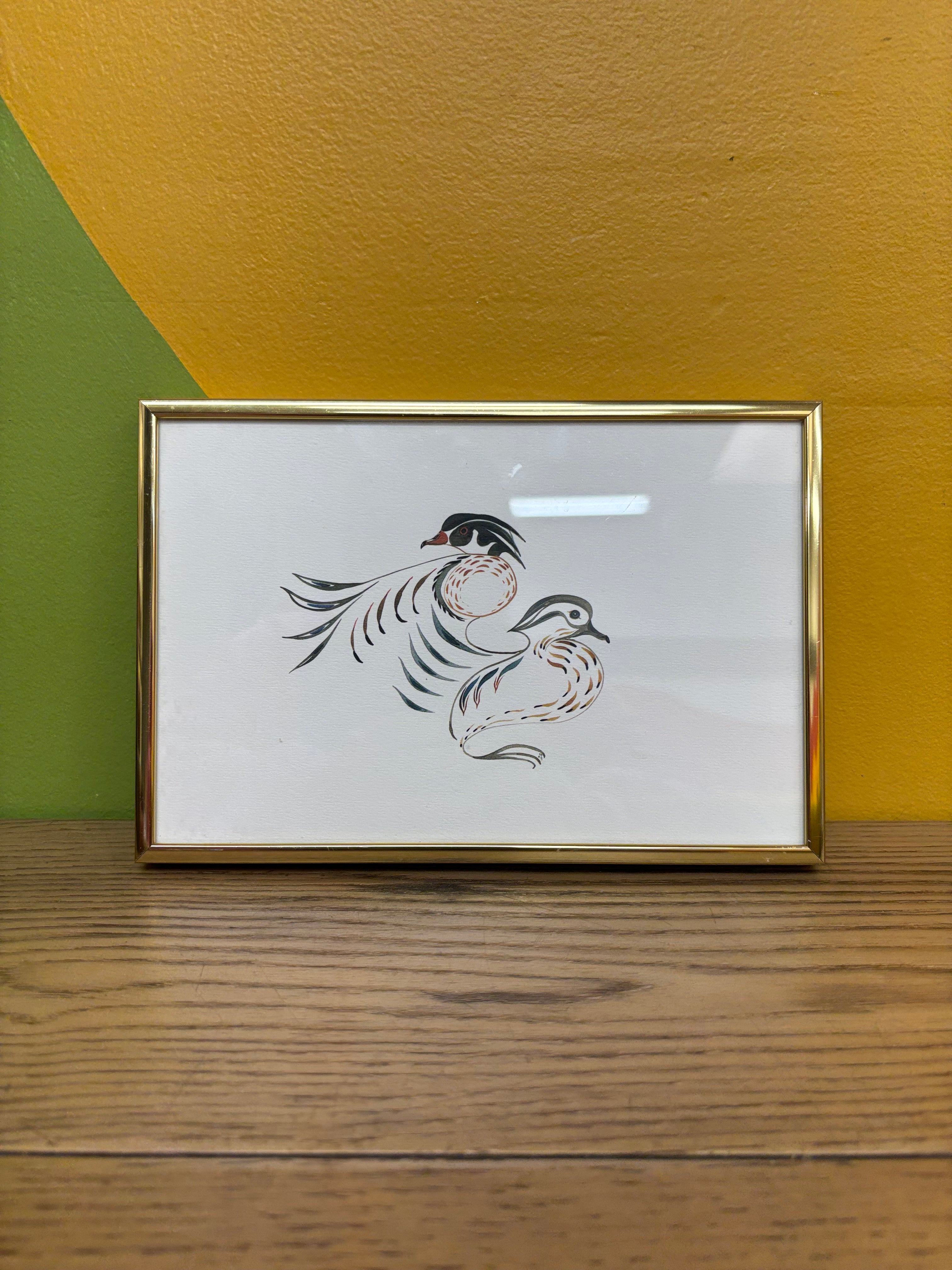 Eddy Cobiness Birds Art Print