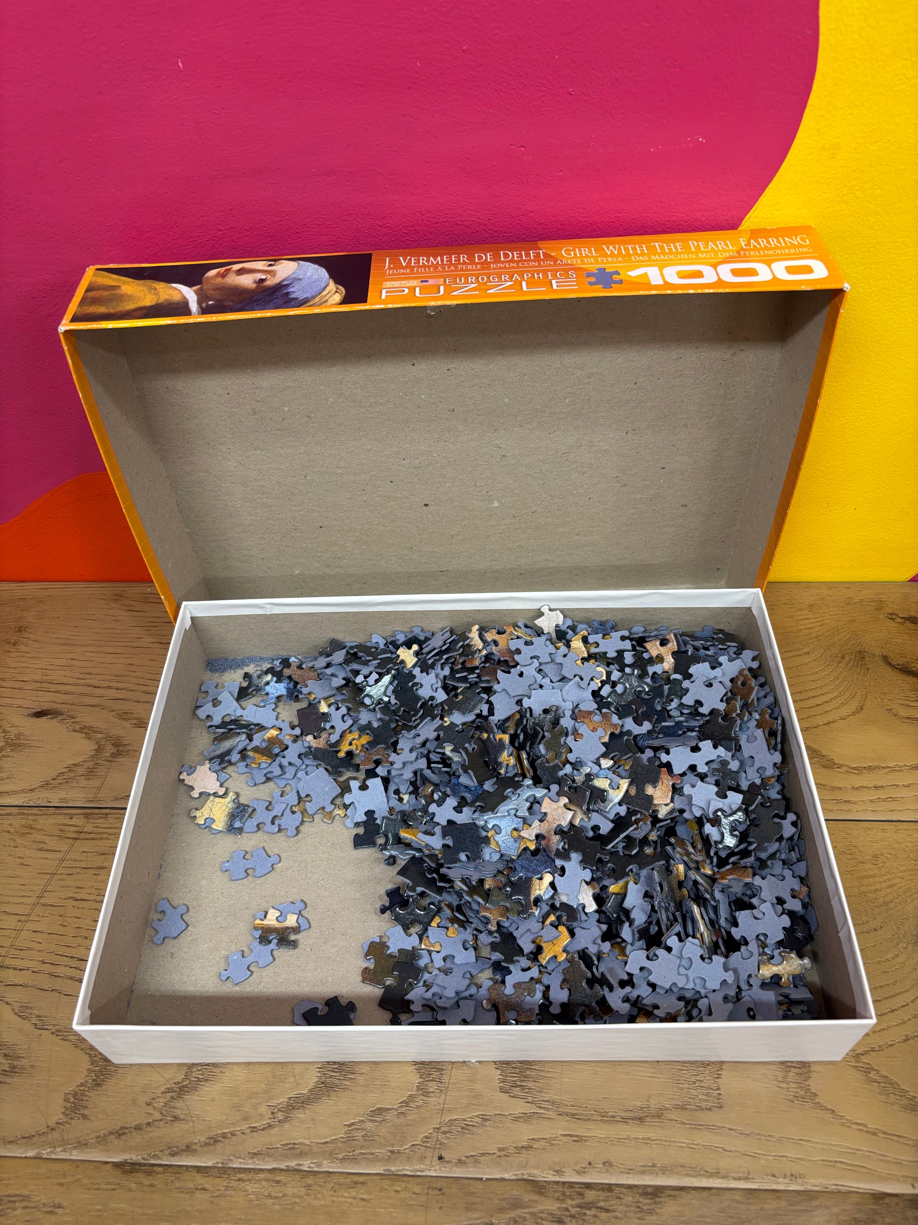 Girl with a Pearl Earing Puzzle - 1000 pieces