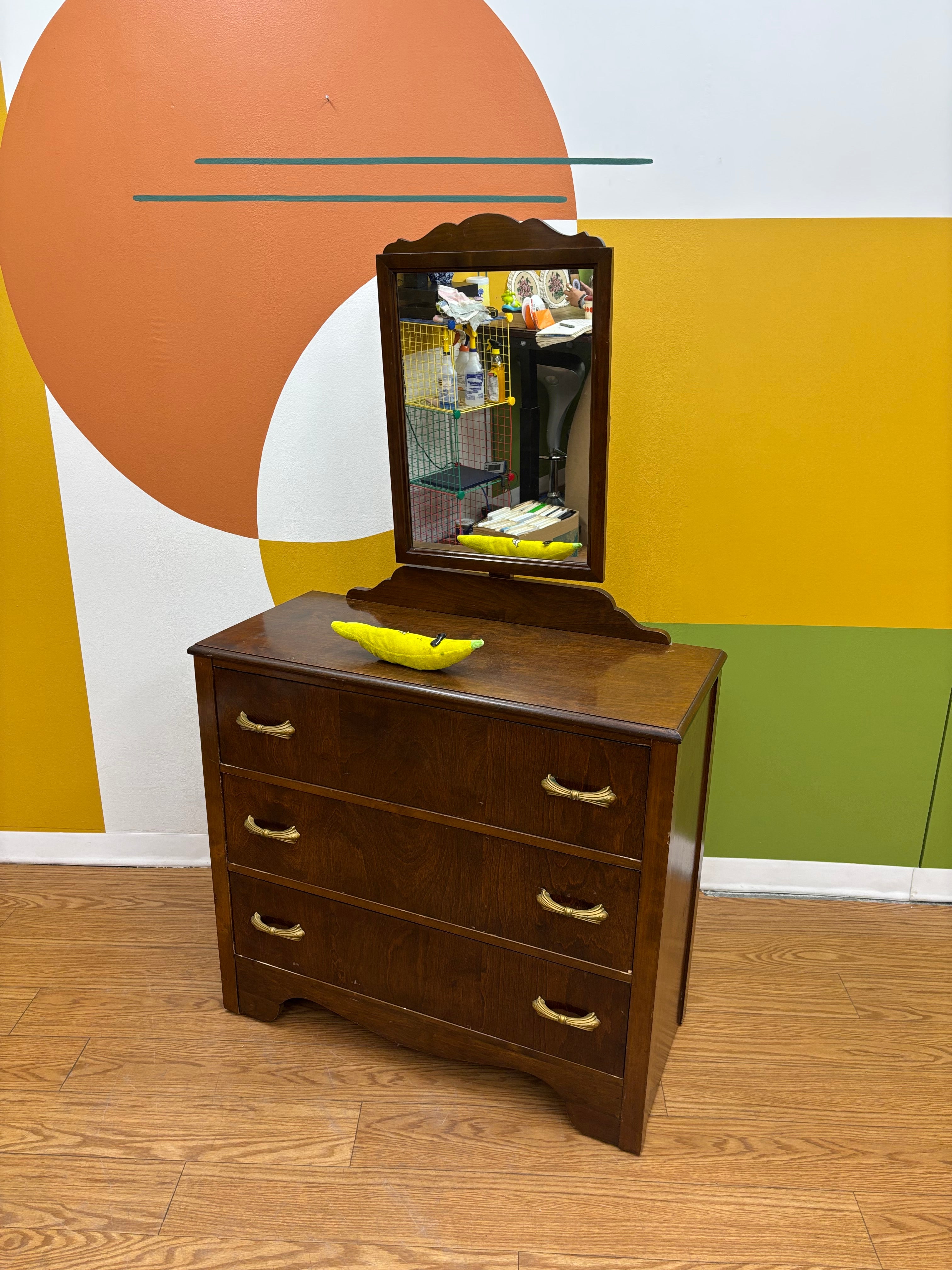 Wood Dresser Vanity