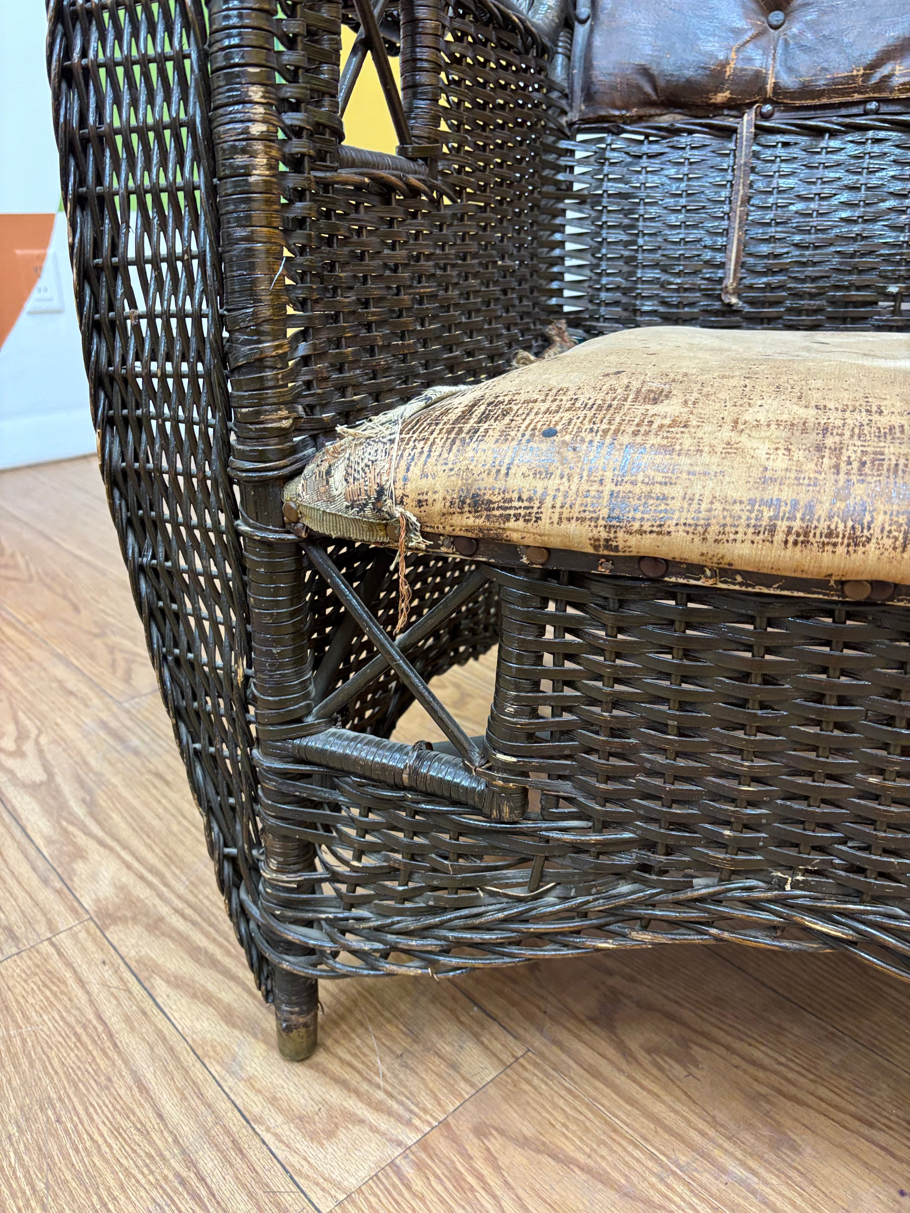 Dark Brown Armchair