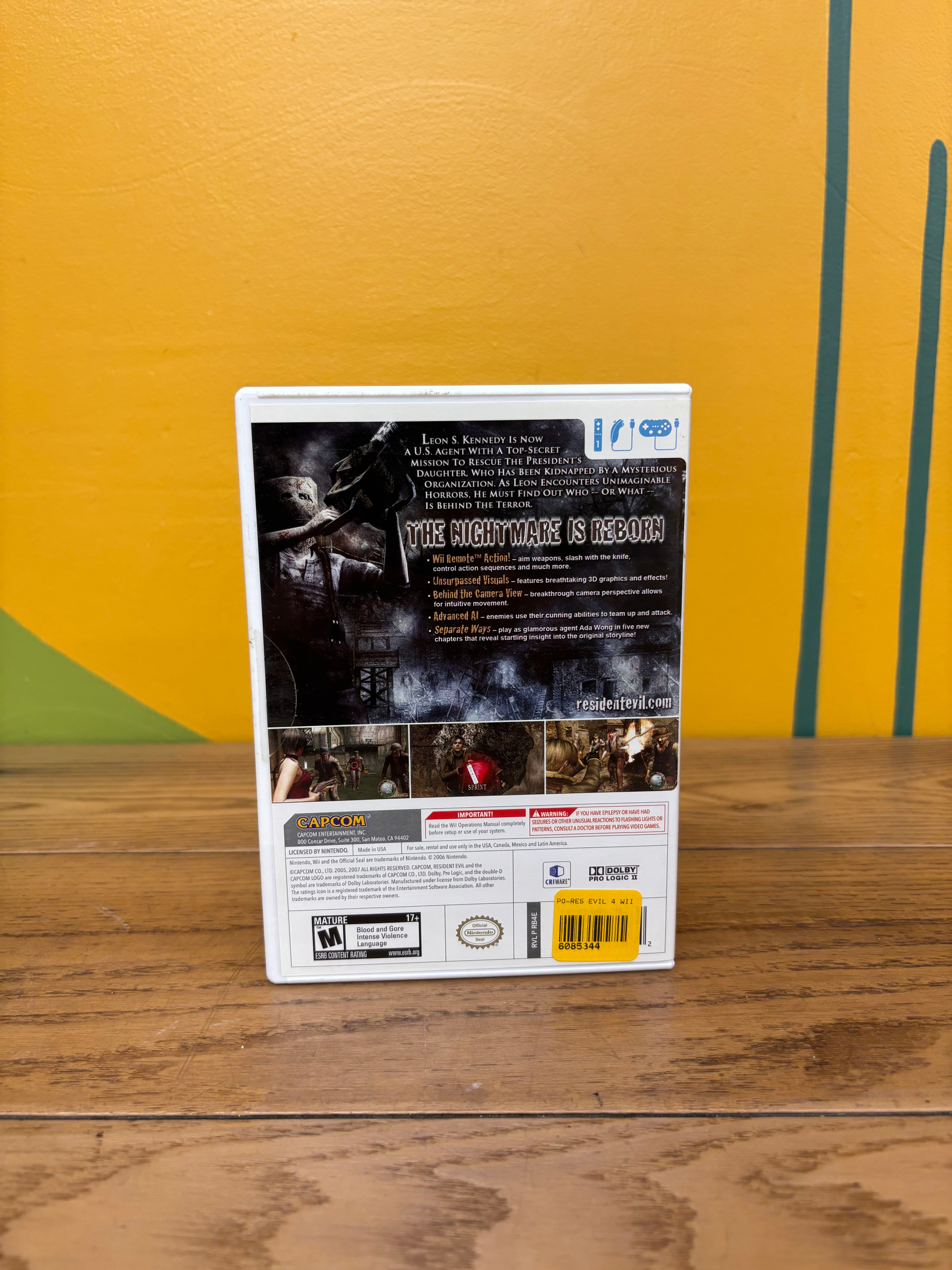 Resident Evil 4: Wii Edition Game