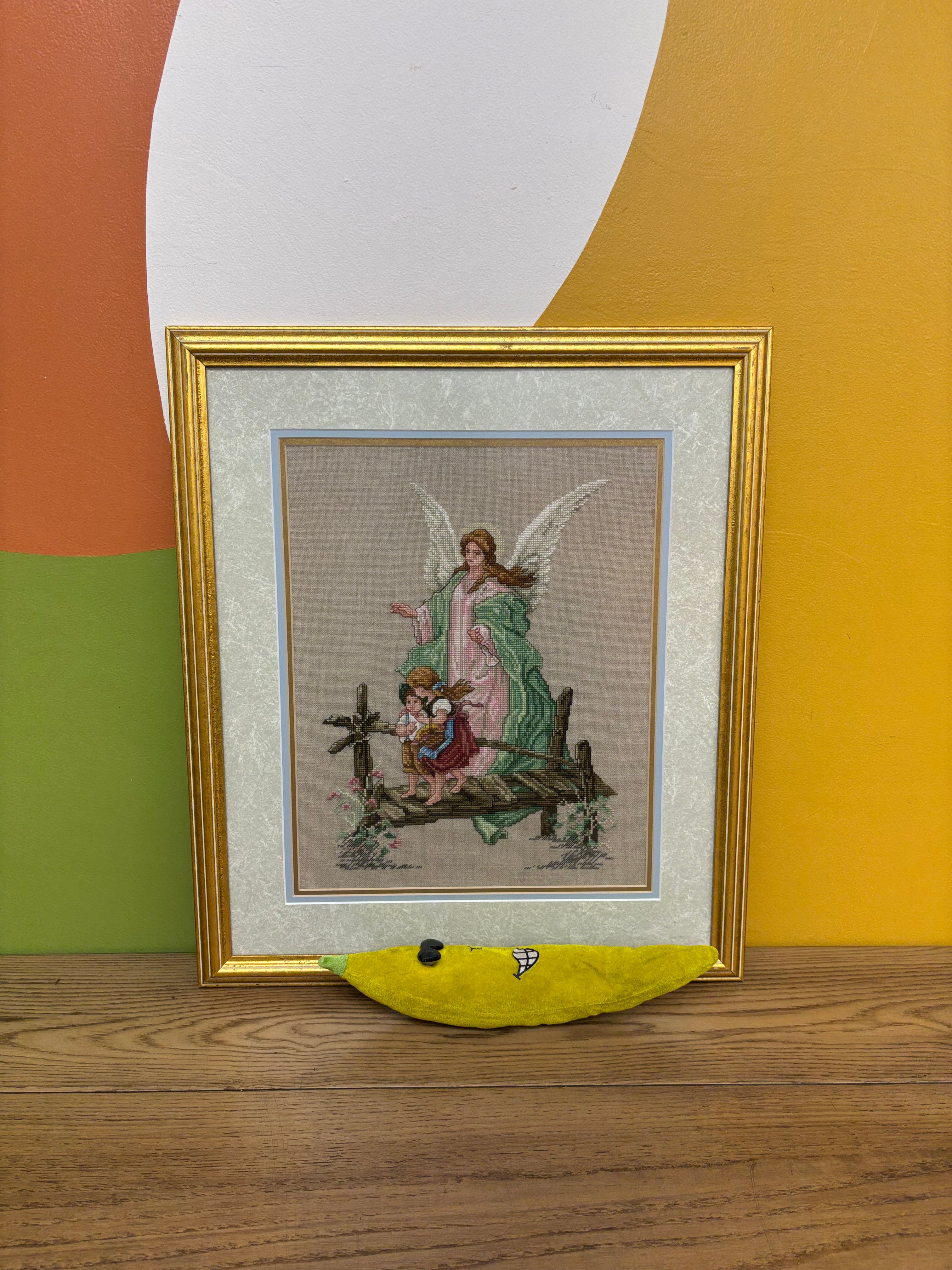 Guardian Angel Needlepoint