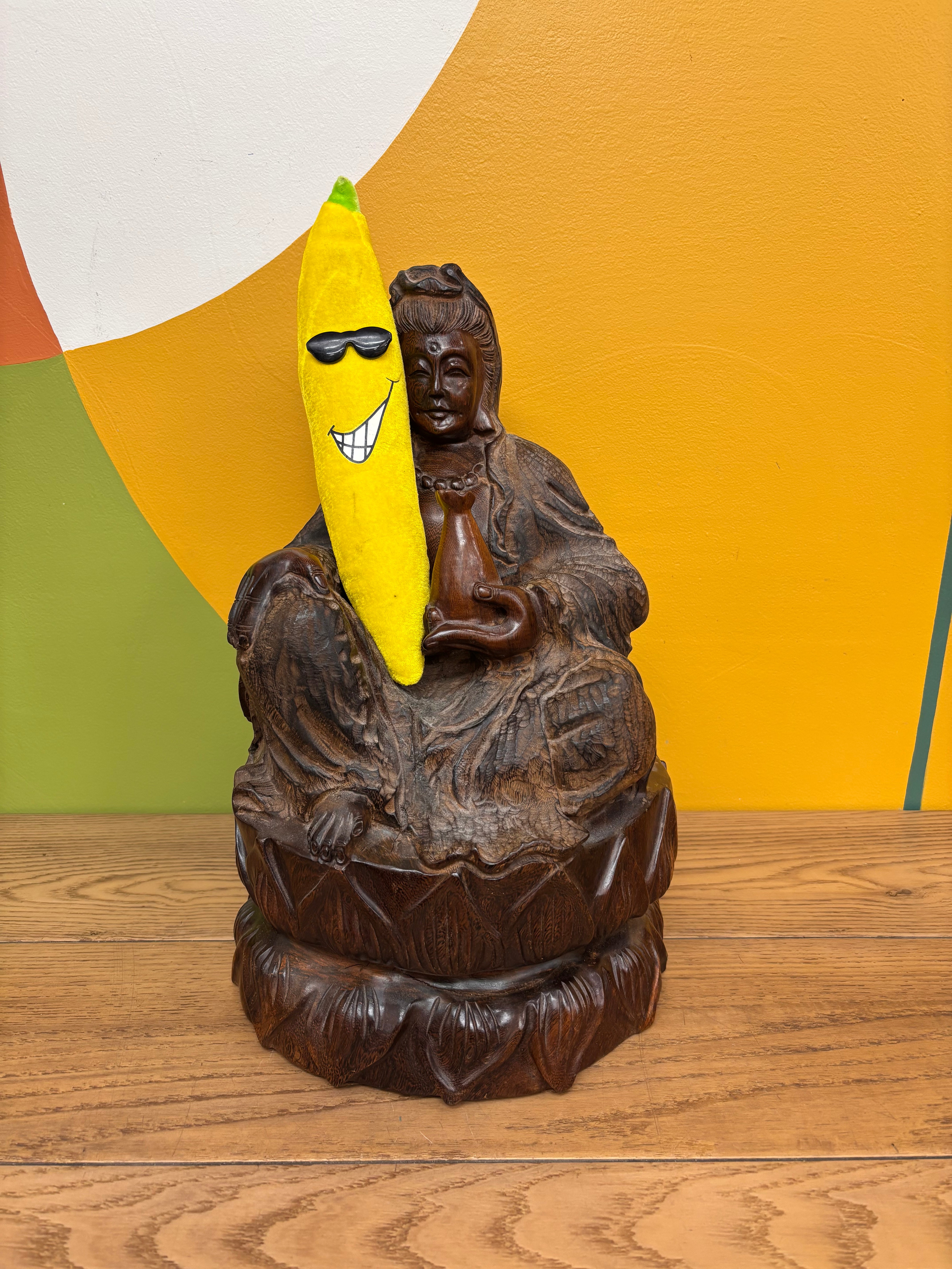 Wood Carved Statue