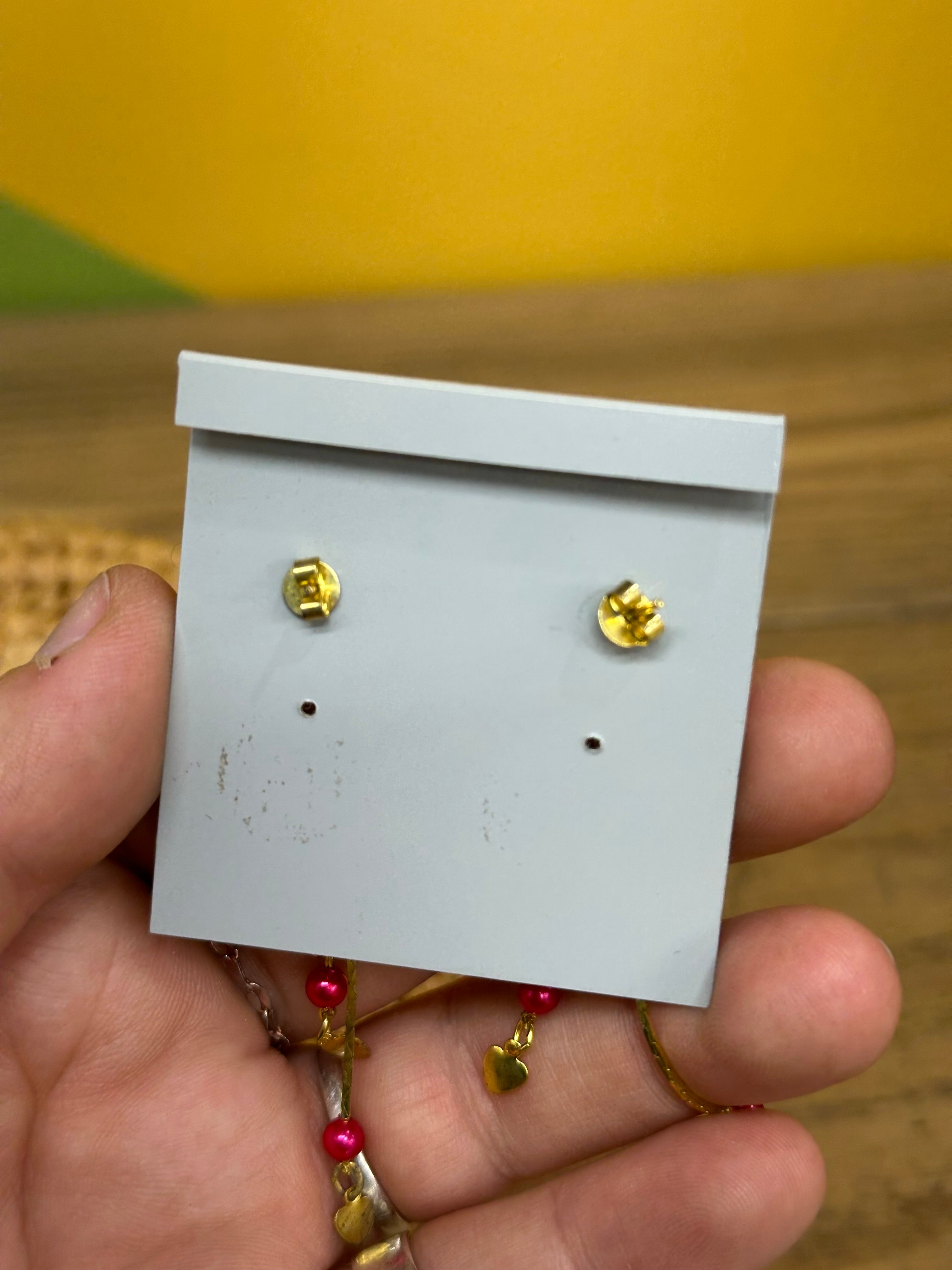 (2) Sets of Gold Tone Dangling Earrings