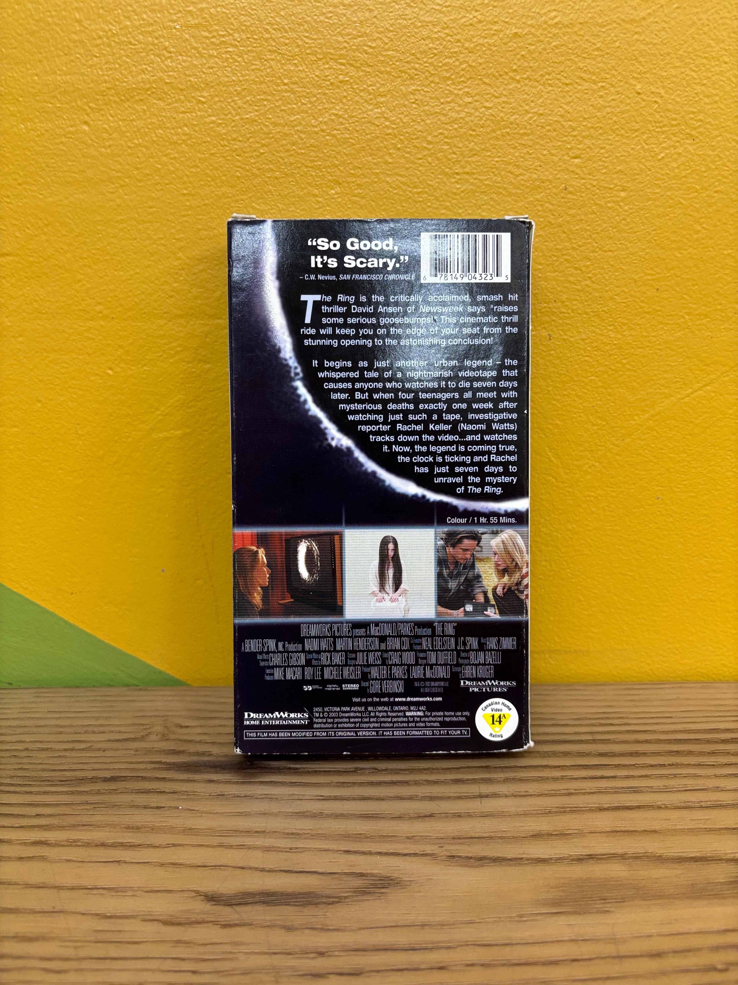 The Ring VHS