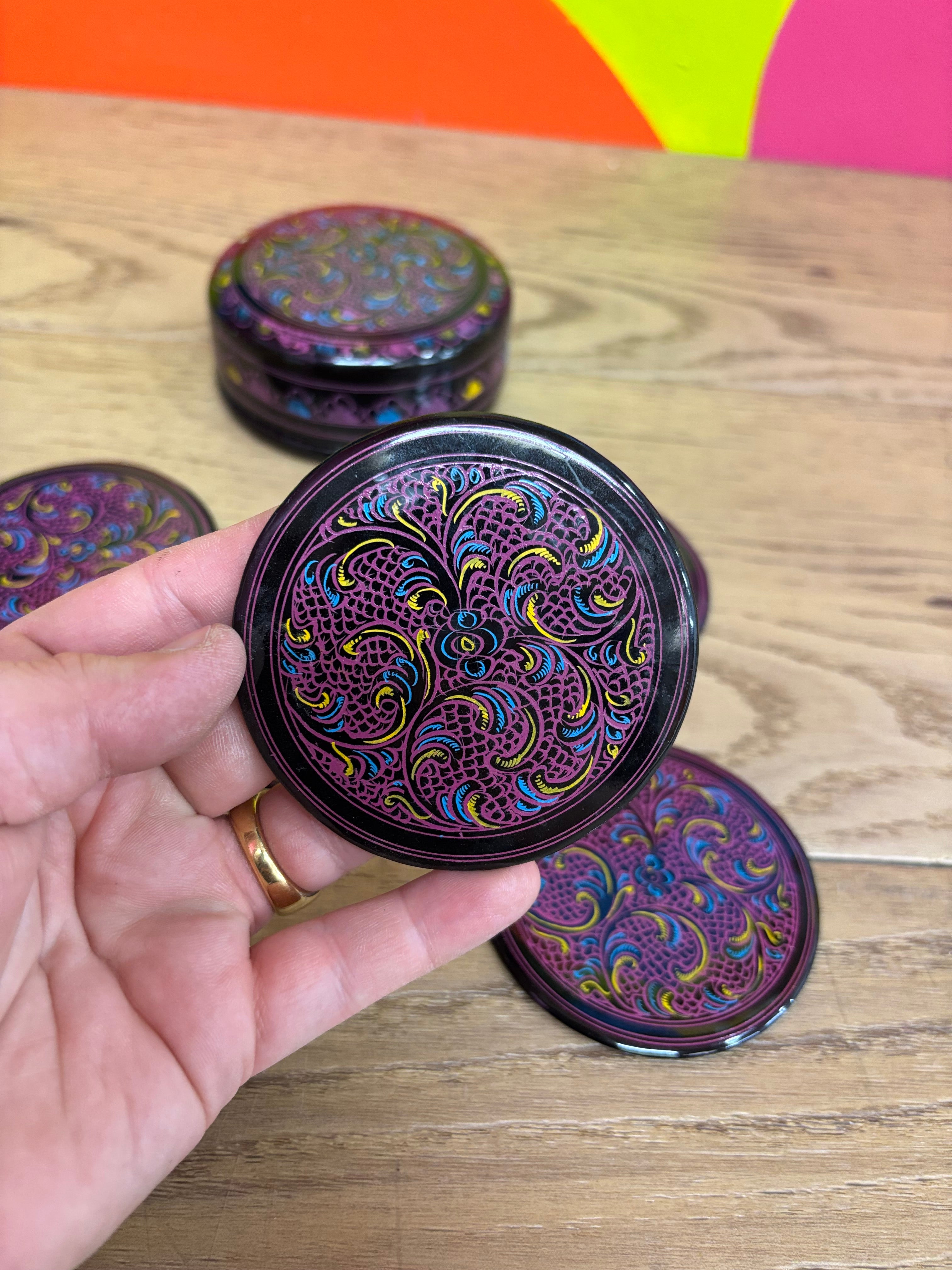 5 Piece Coaster Set