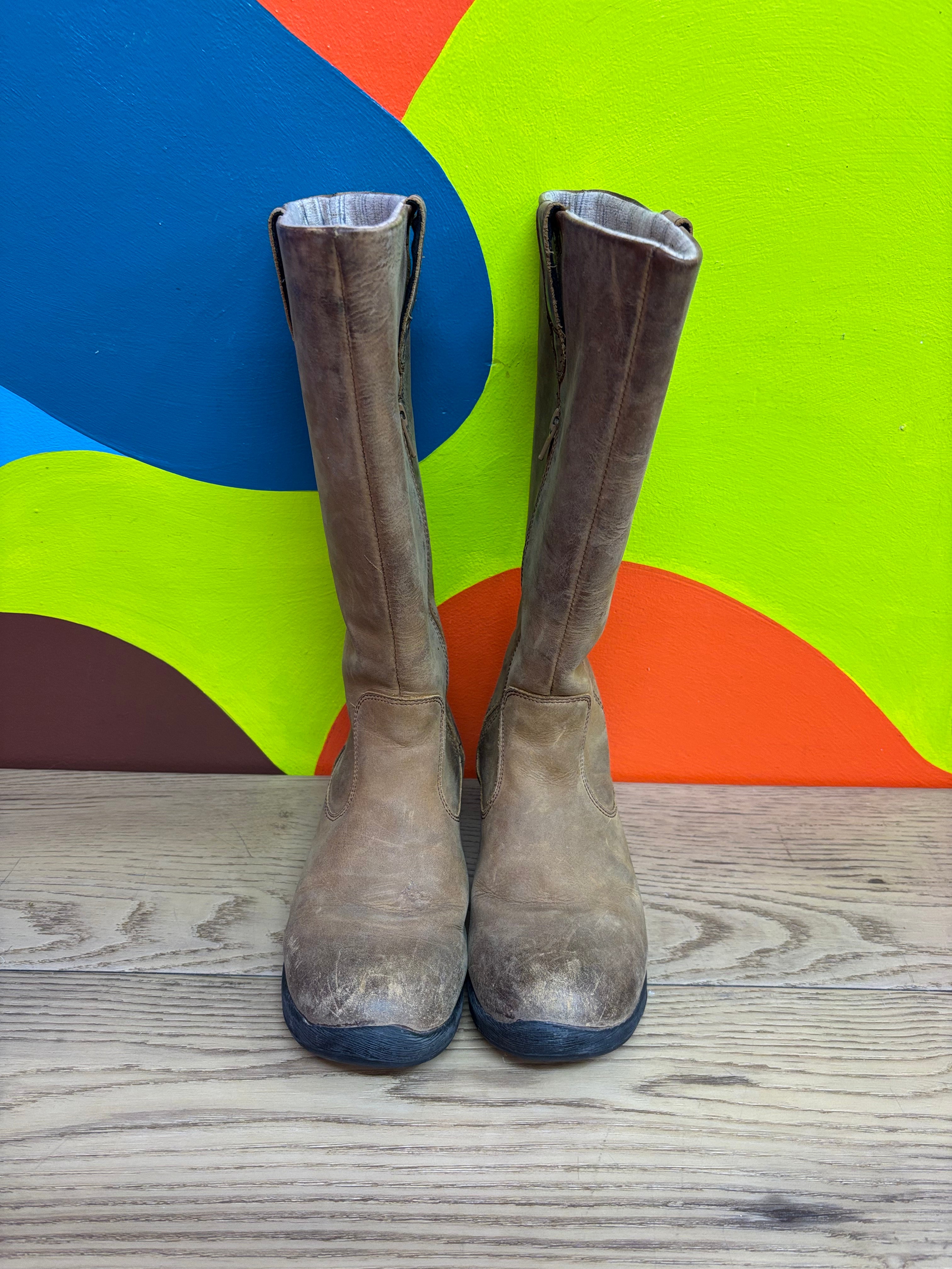 Keen Waterproof Brown Riding Boots - Women's 7.5