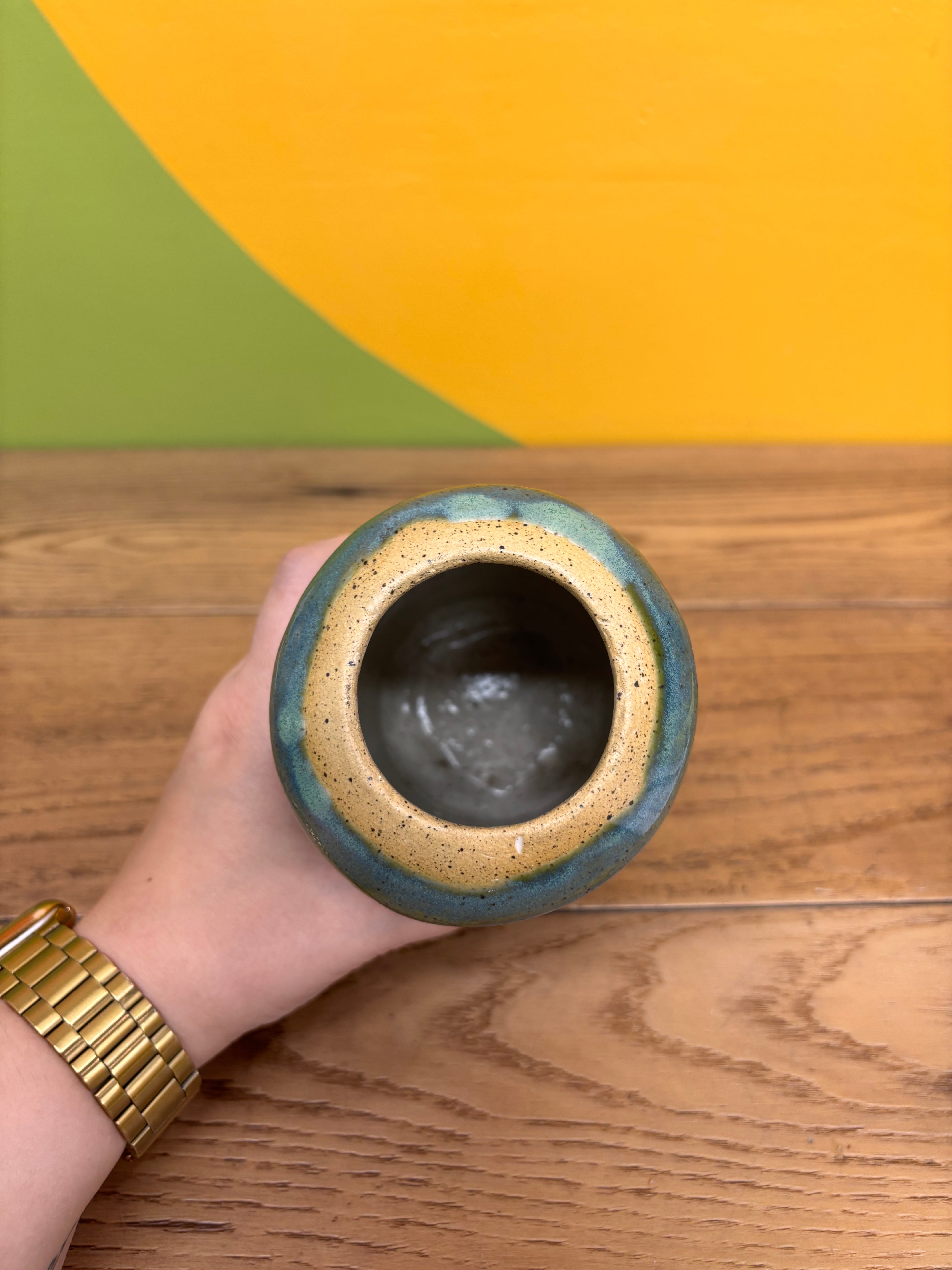 Pottery Jar with Lid