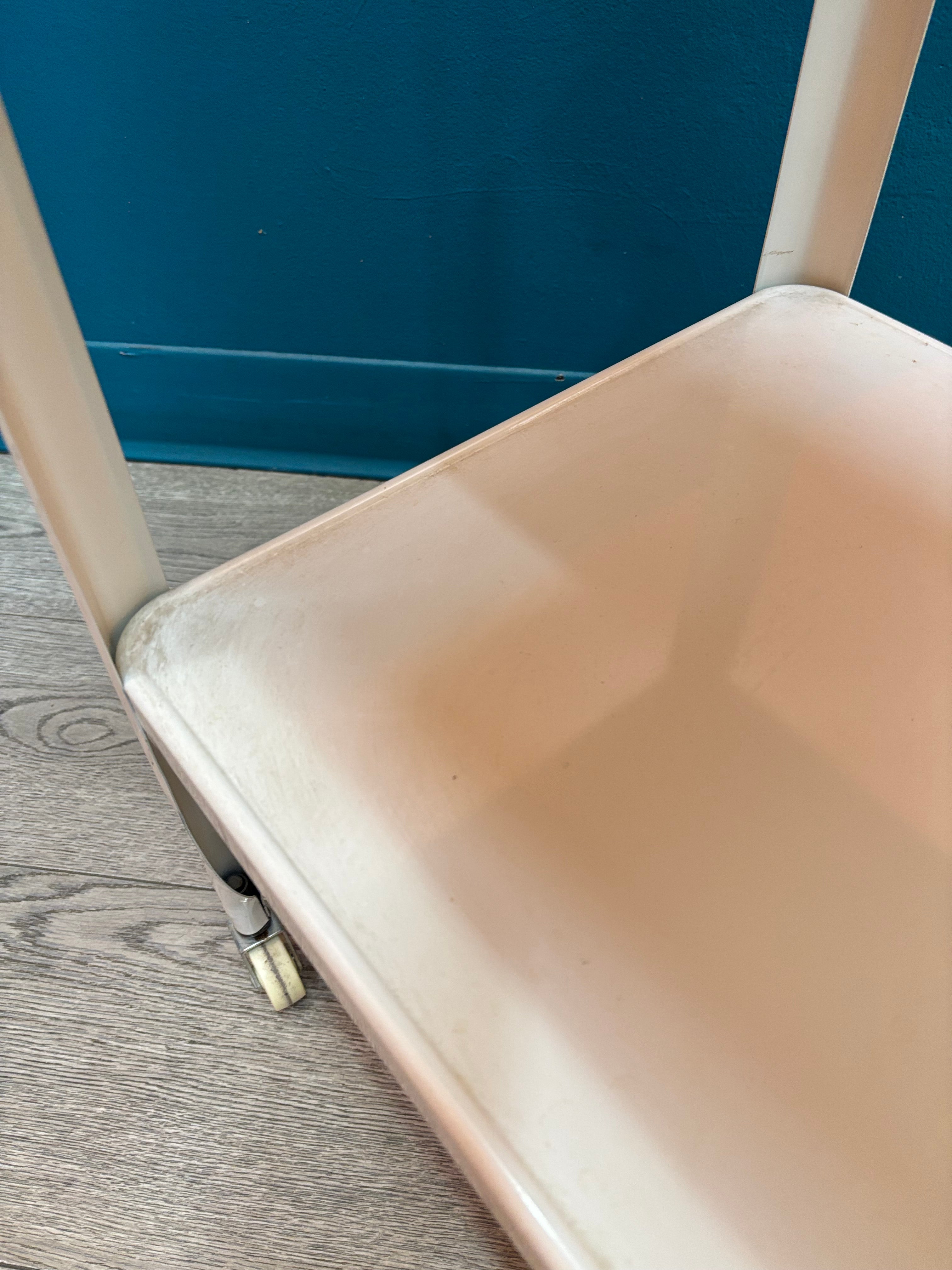 3 Tier Metal Cart on Wheels