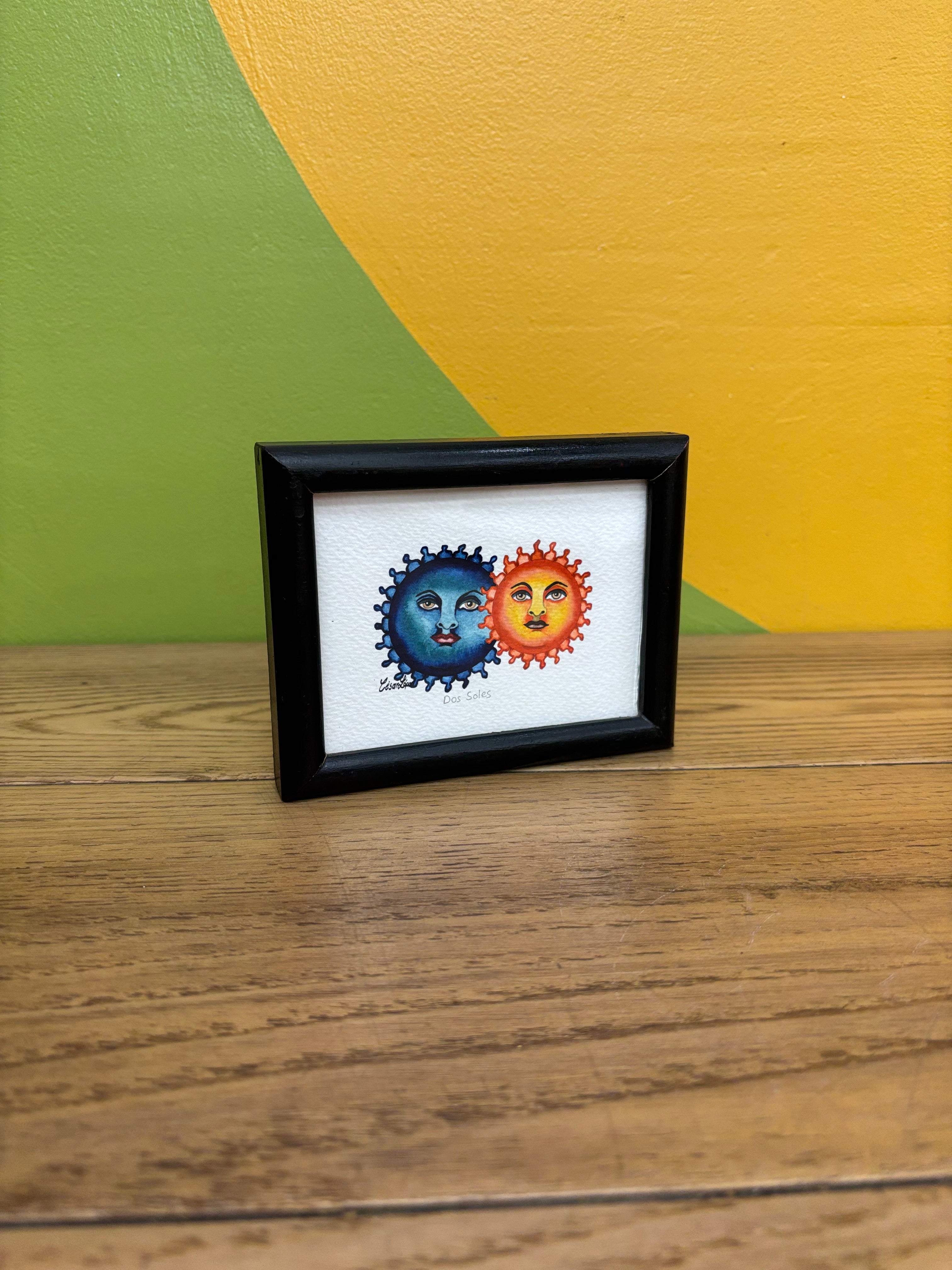 Small Dos Soles Print