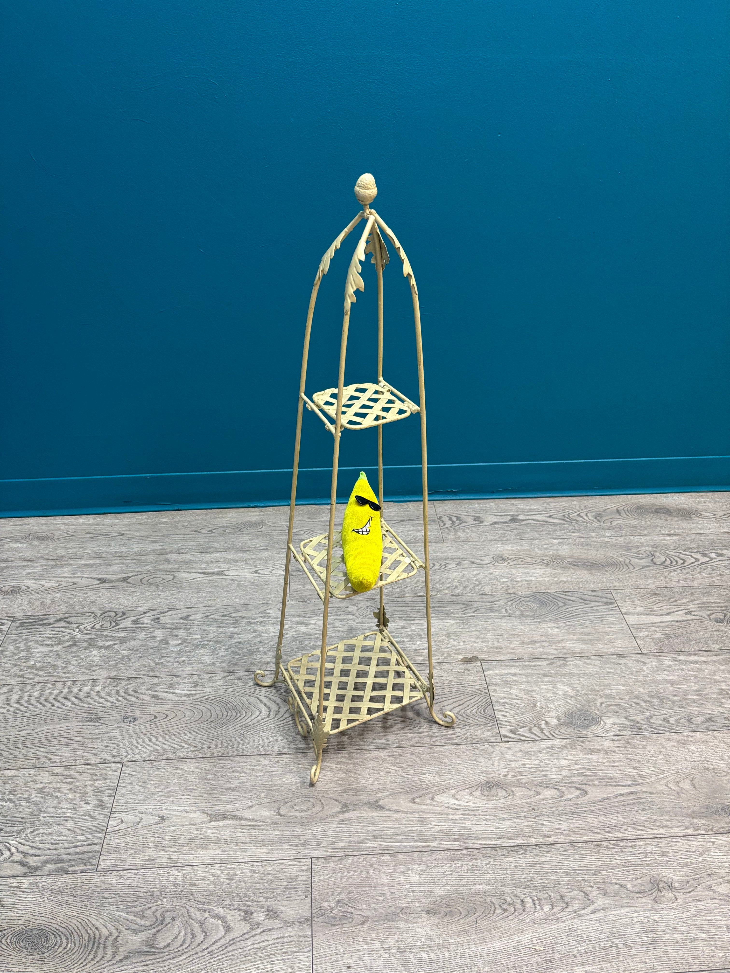 Small 3 Tier Metal Shelf