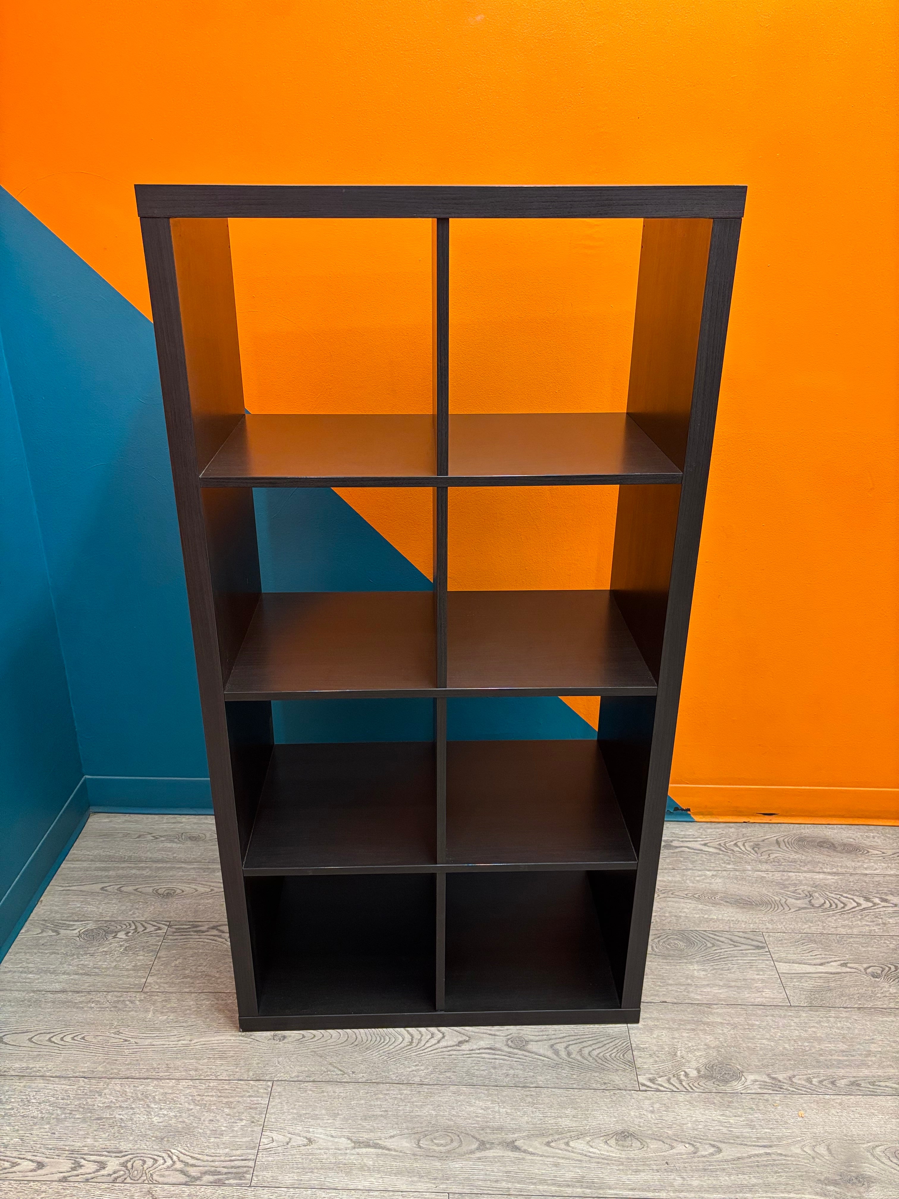 Black Kallax Shelf - 8 Cube