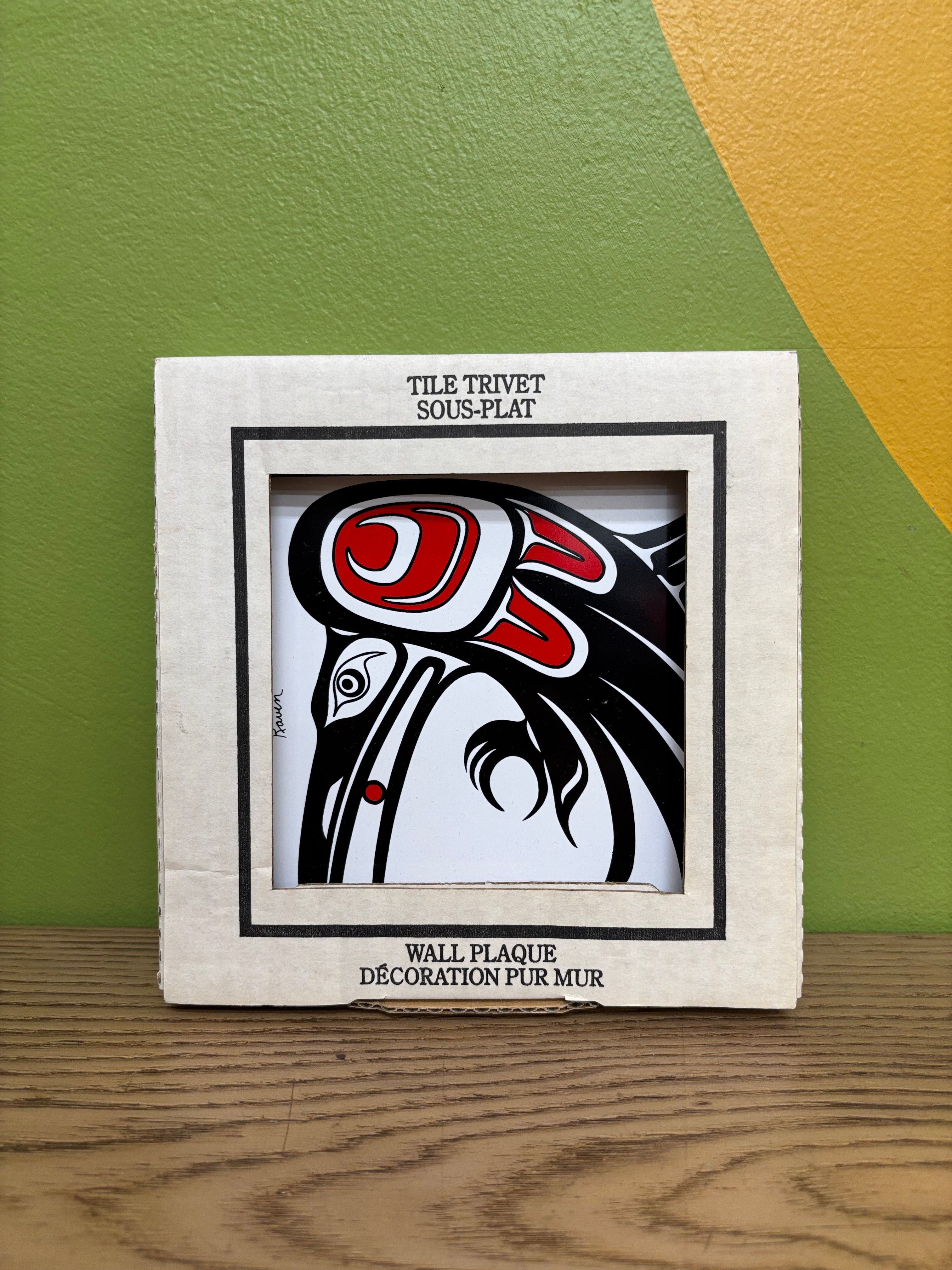 Raven Tile by Jody Wilson