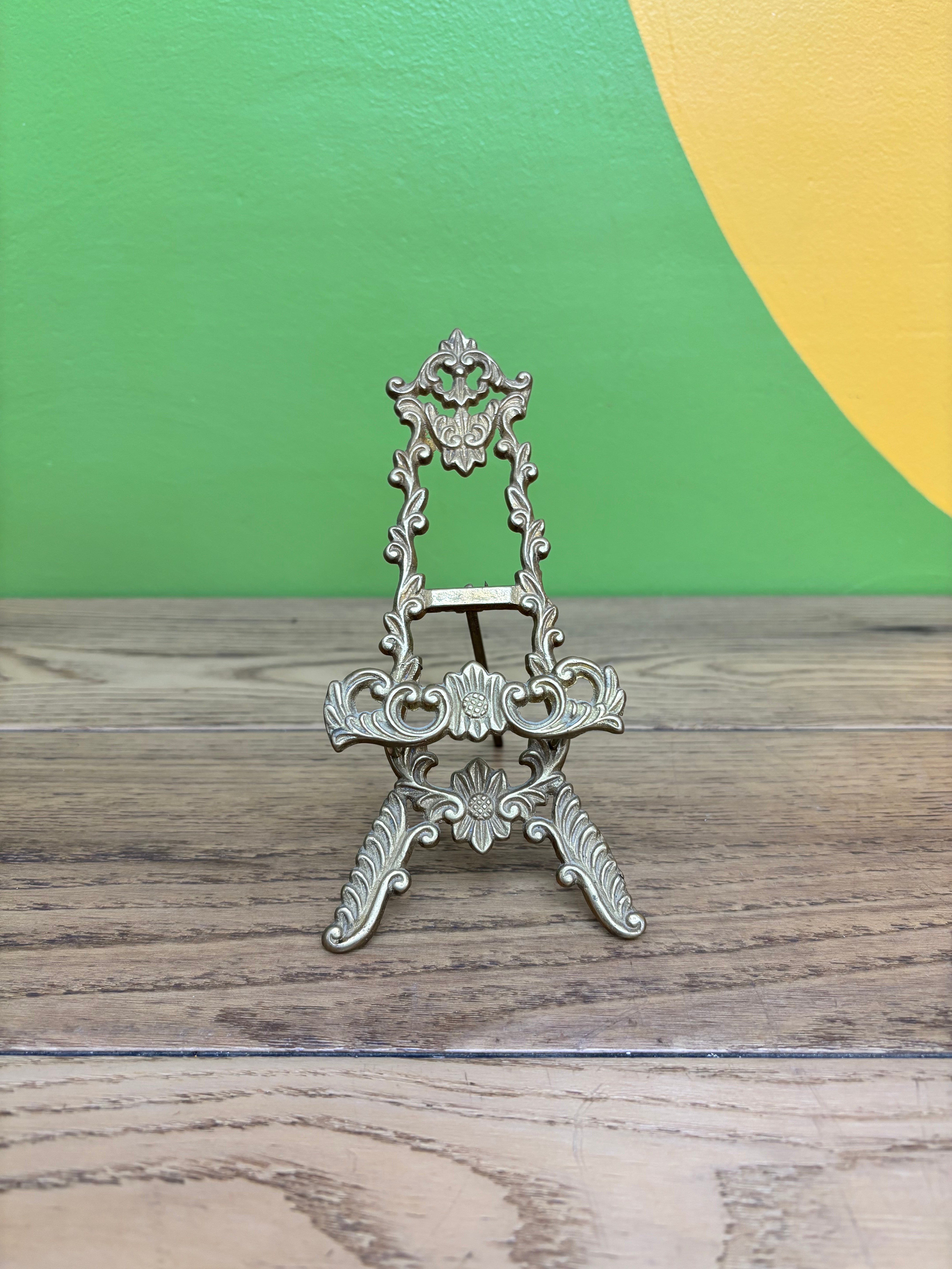 Small Brass Easel