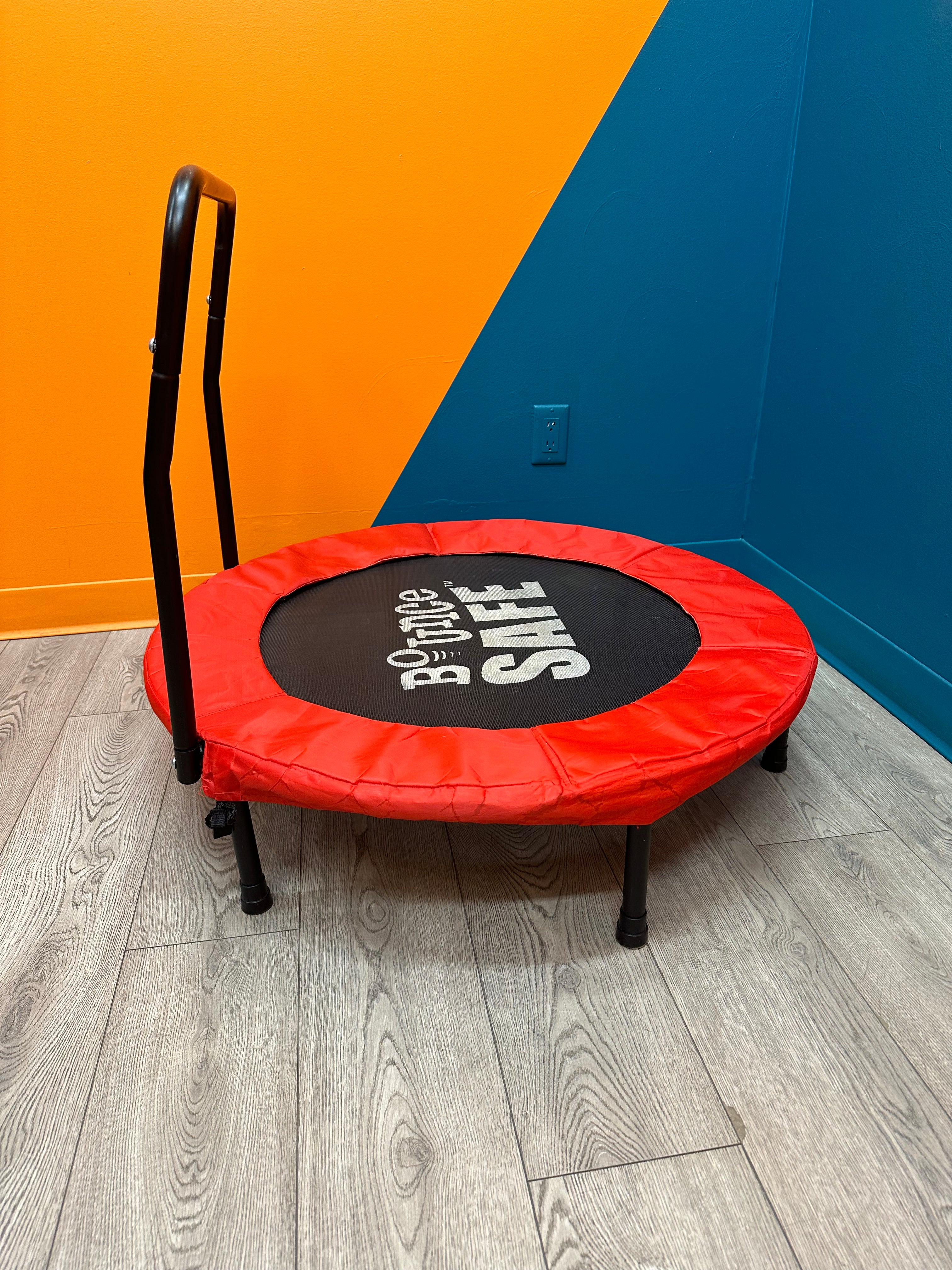 Red Exercise Trampoline