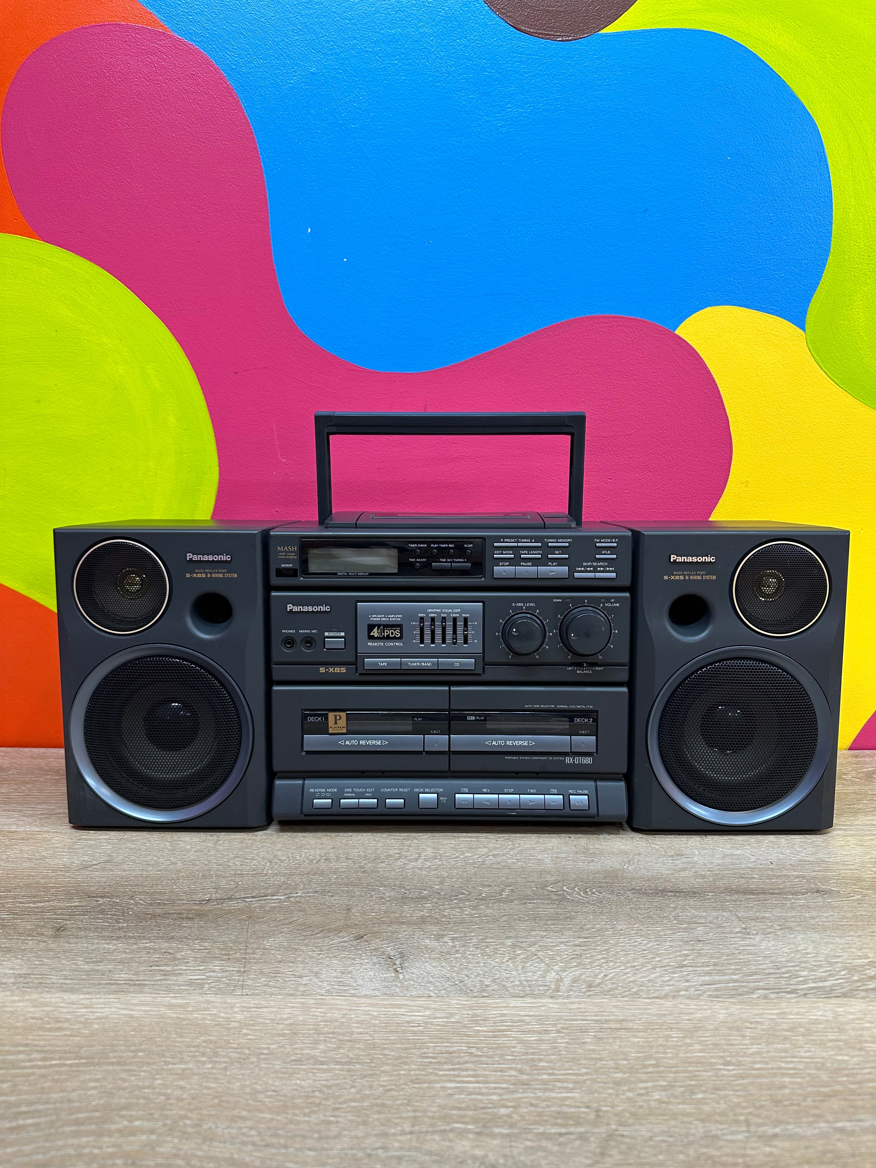 Panasonic Portable S-XBS Boombox