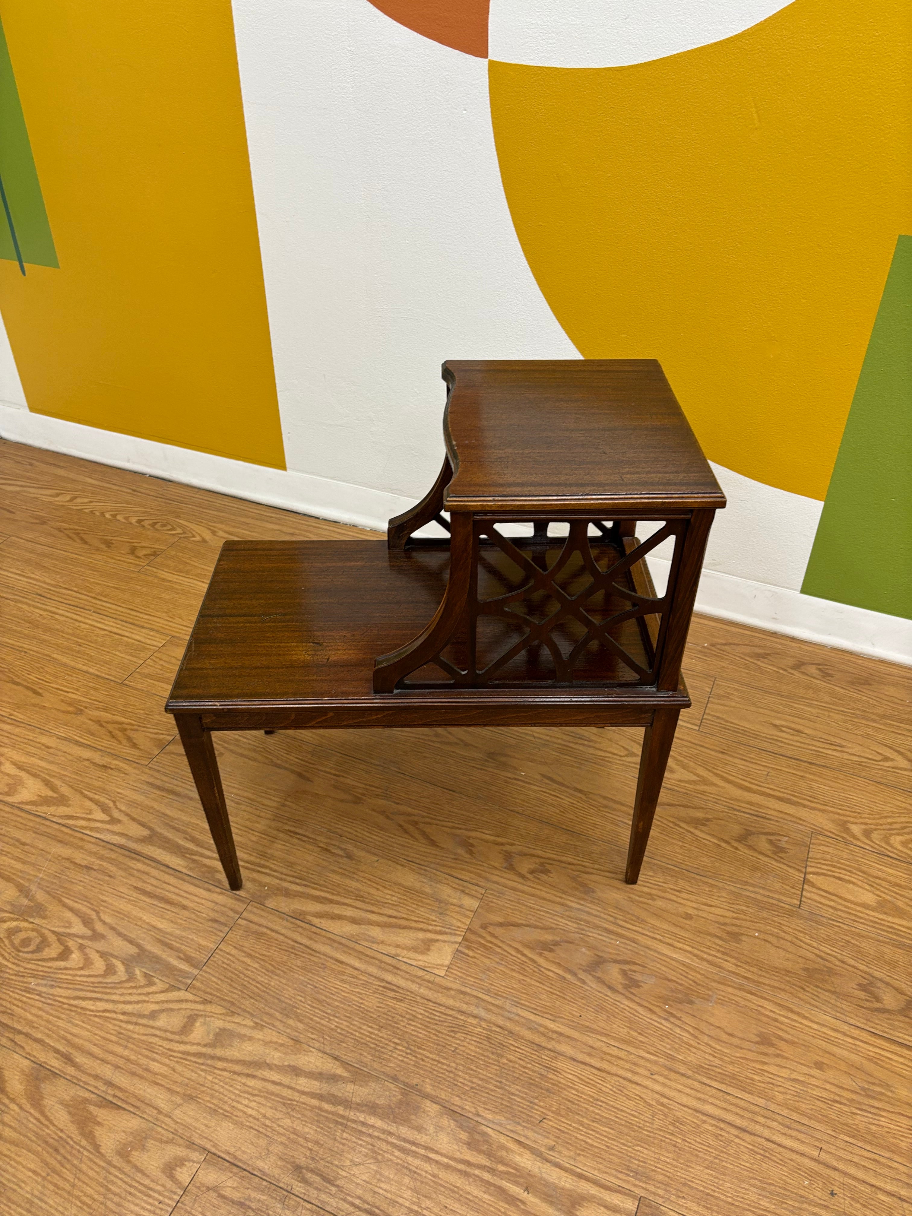 Wood Side Table