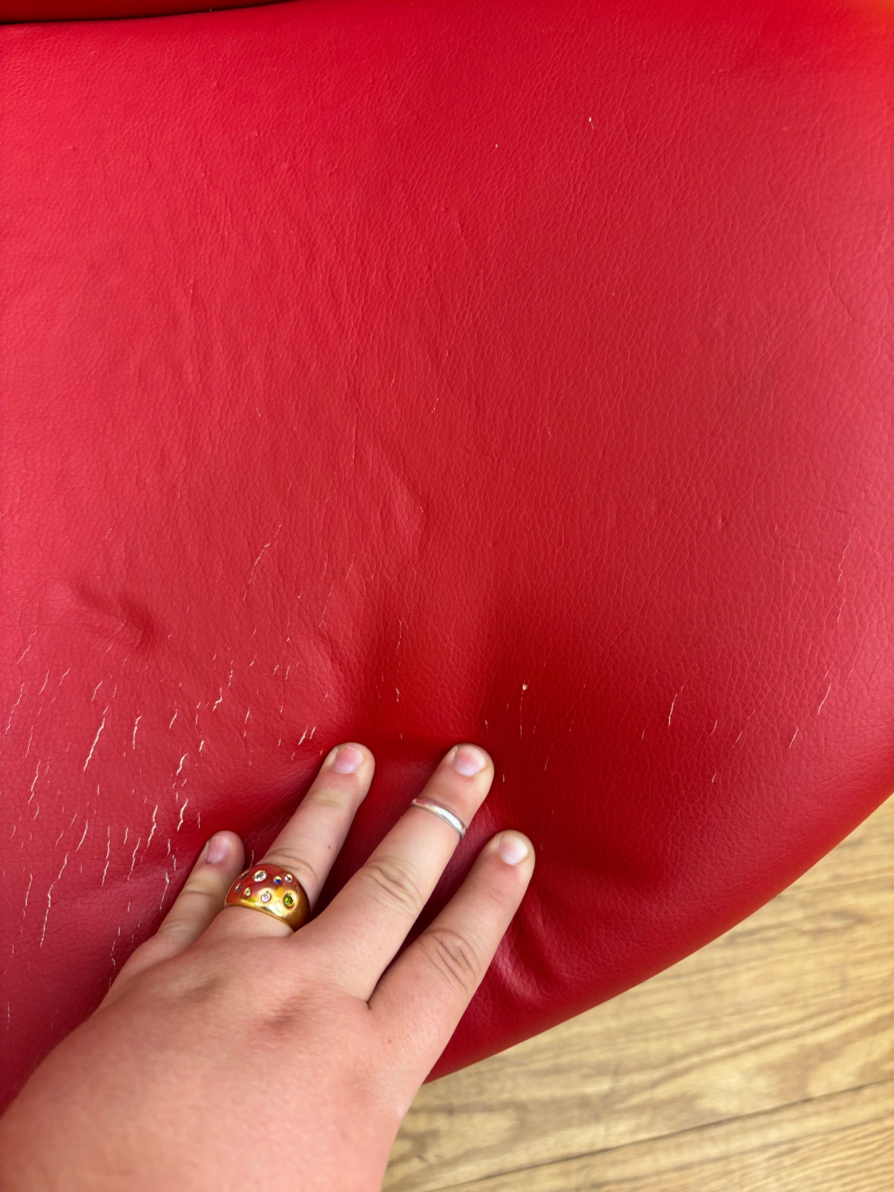 Red Lounge Chair