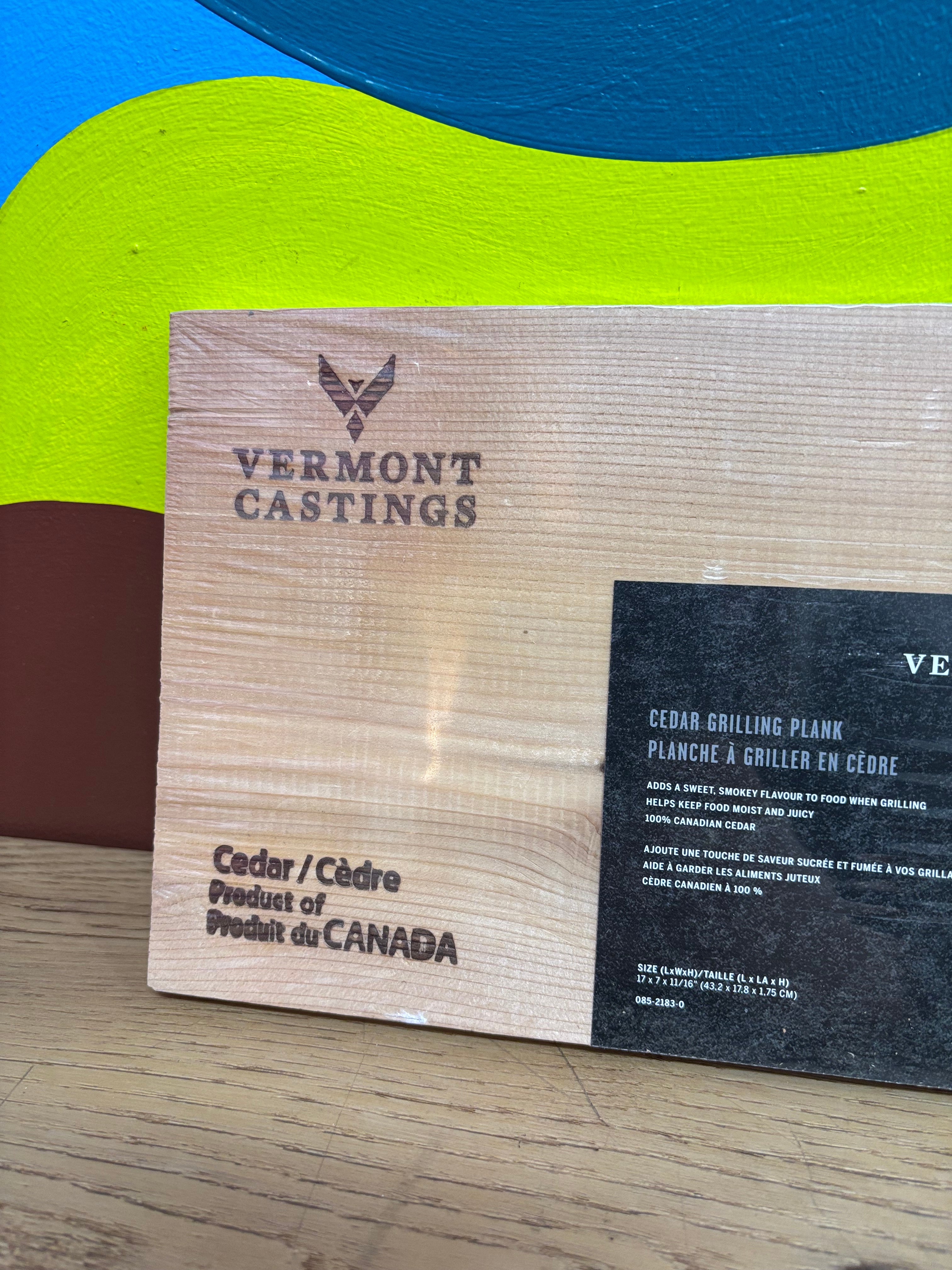 Vermont Castings Cedar Grilling Plank (NEW)