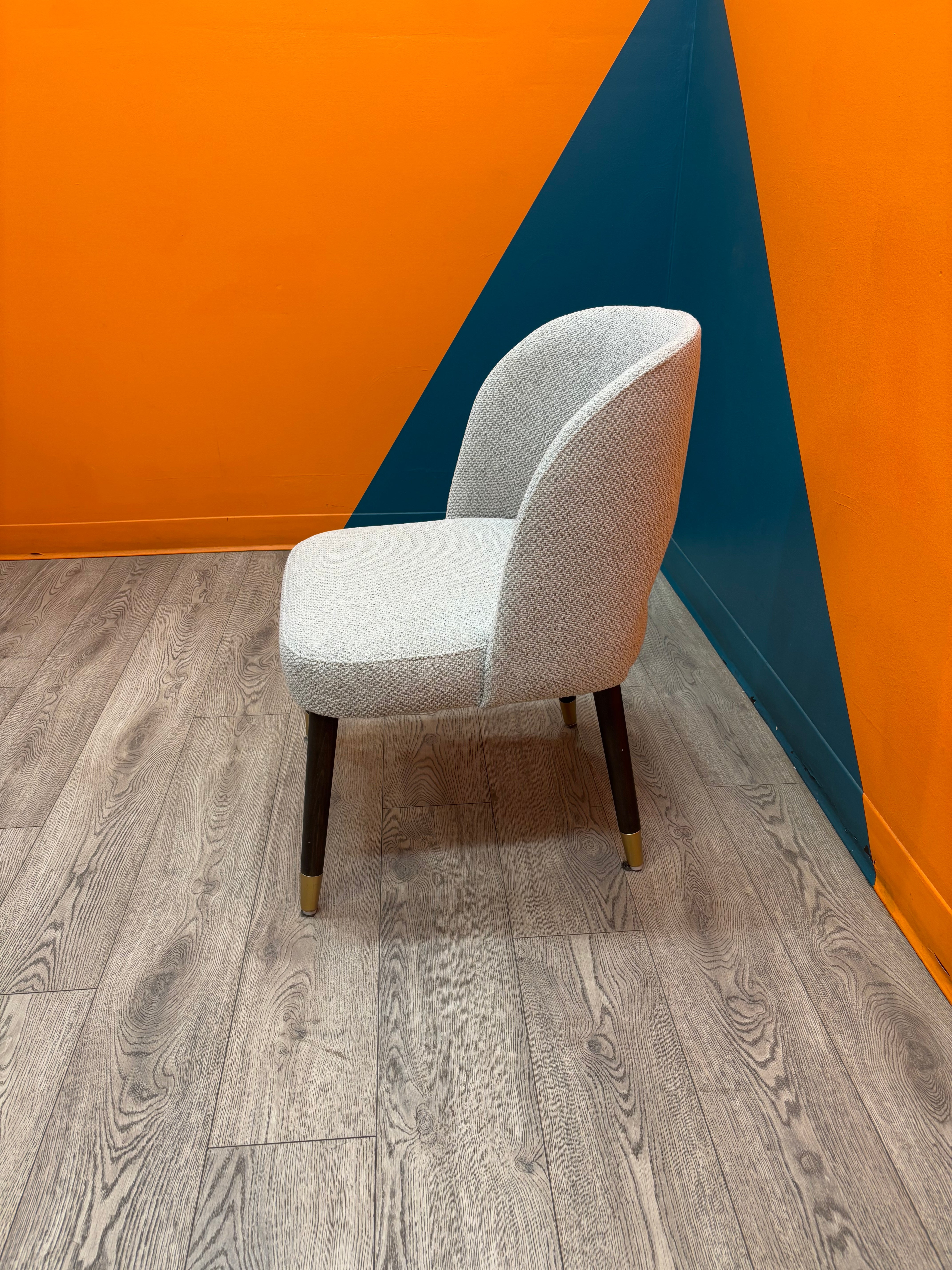 Grey Upholstered Dining Chair (4 Available)