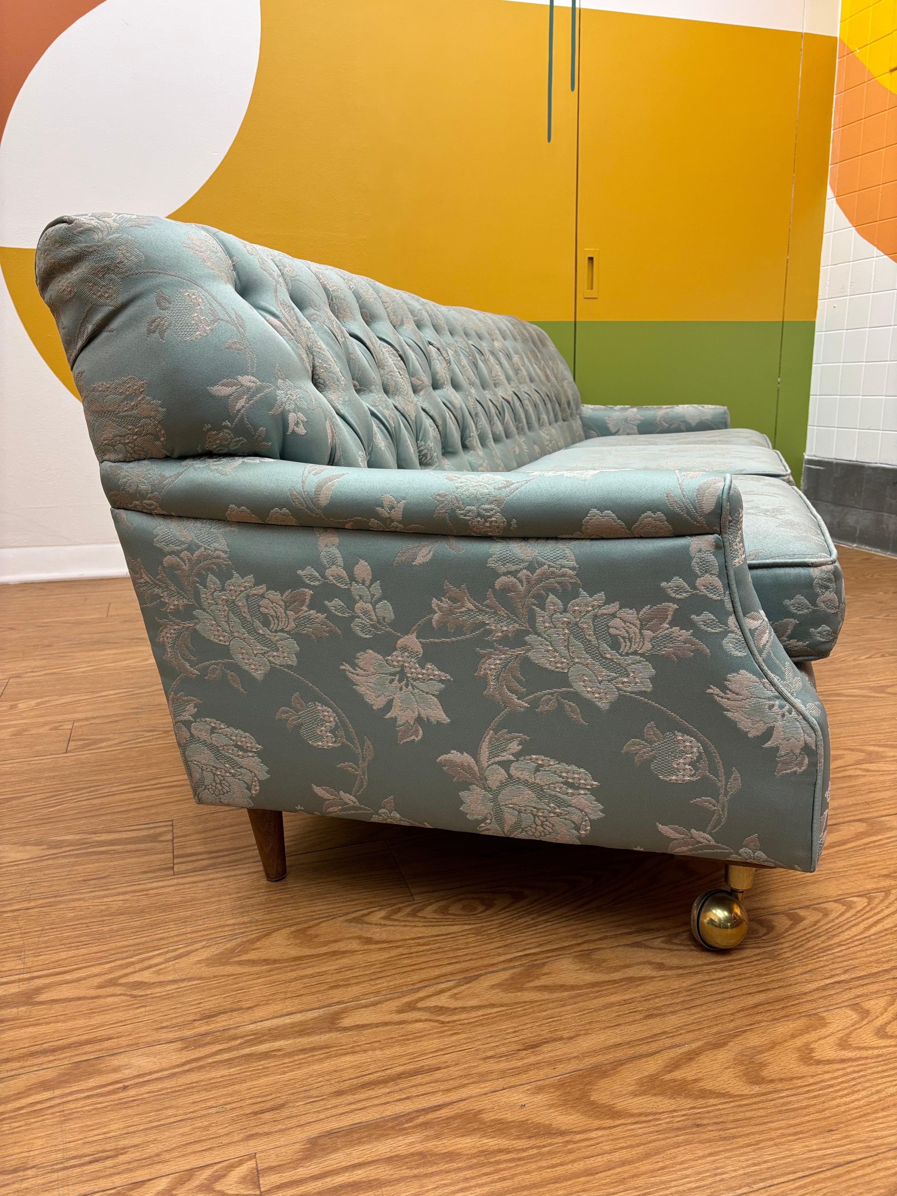 Teal Sofa