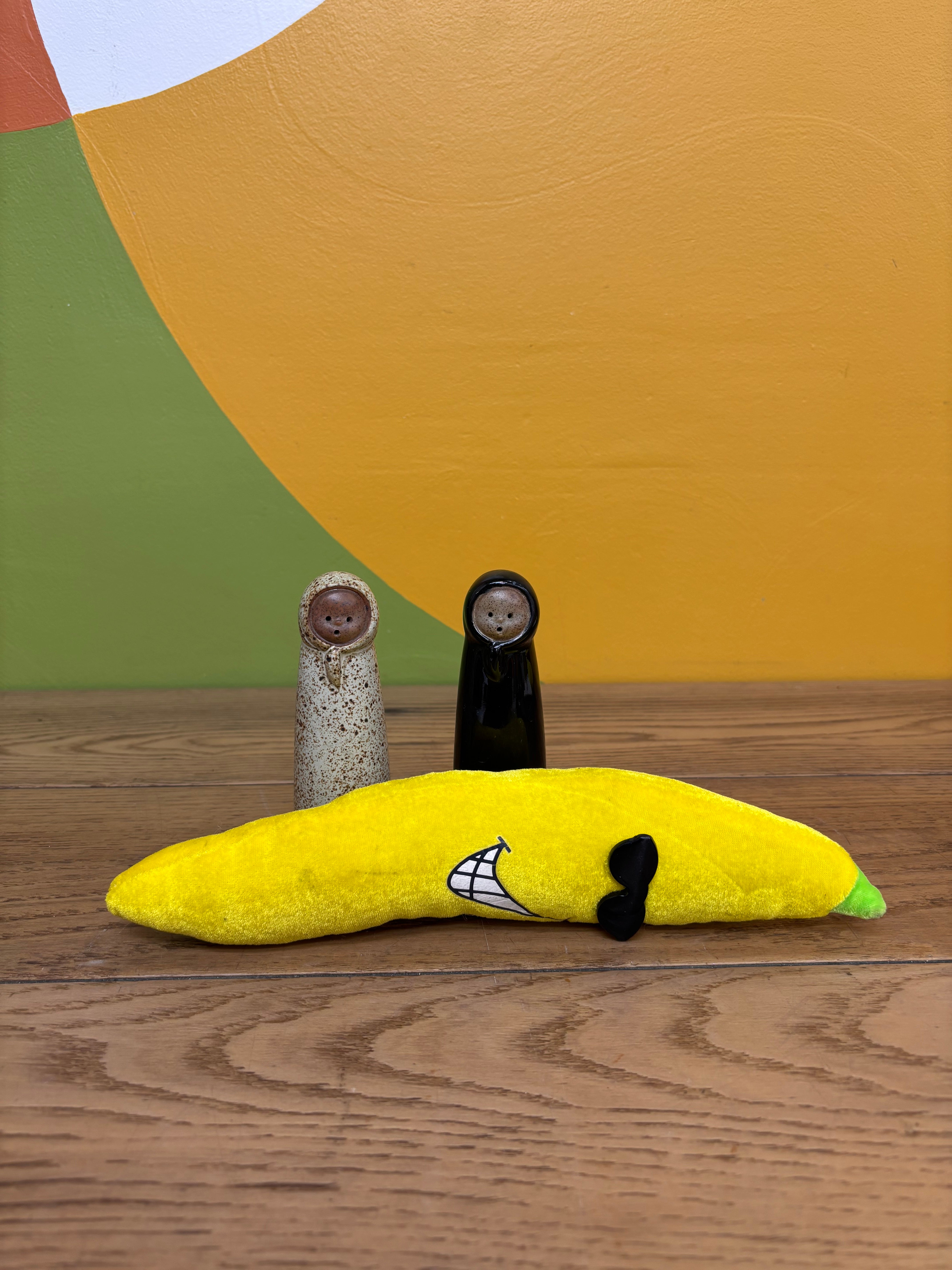 Stoneware Salt and Pepper Shakers