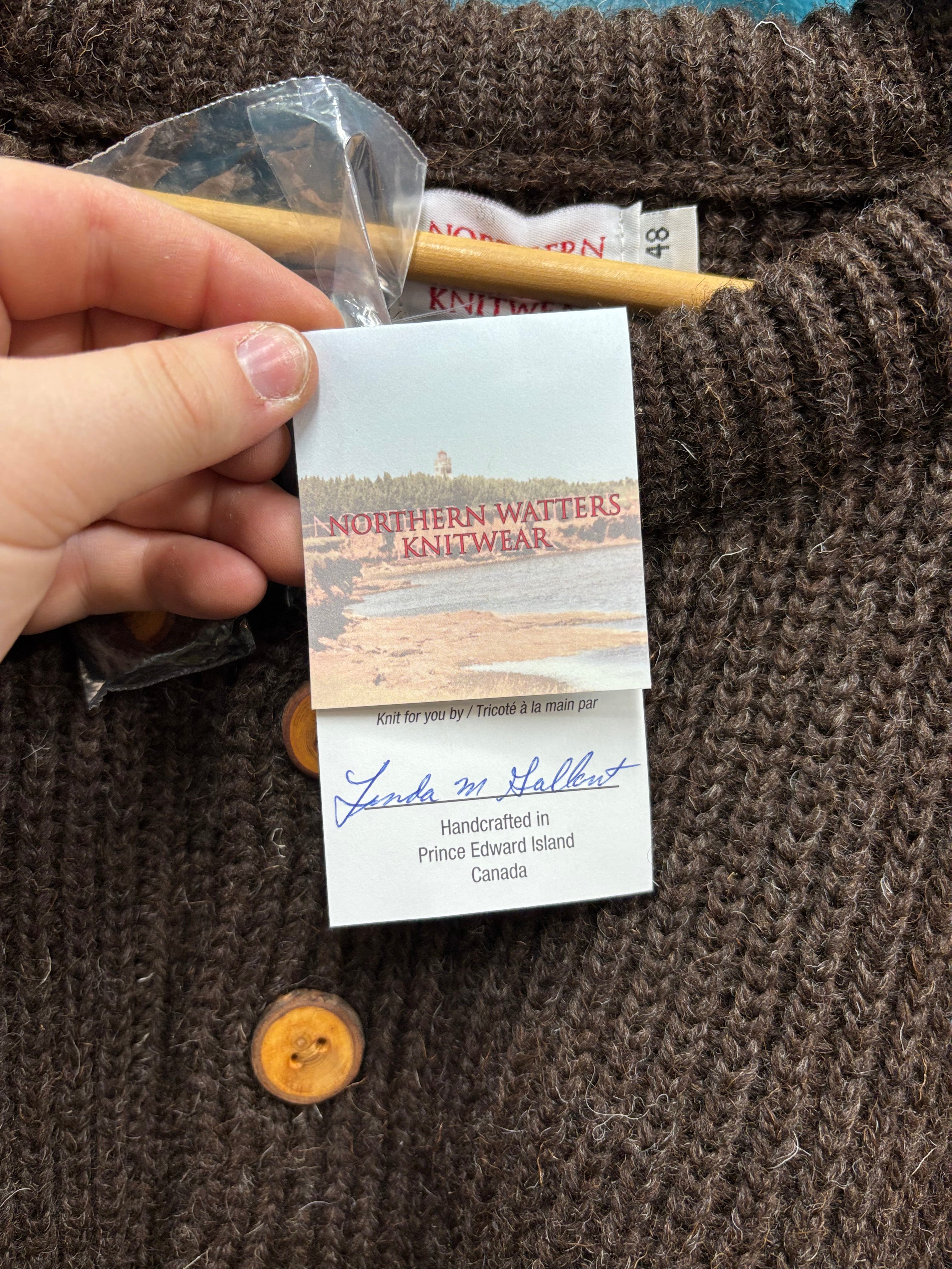 CS5 - Handmade in PEI 4 Button Crew Neck Pullover