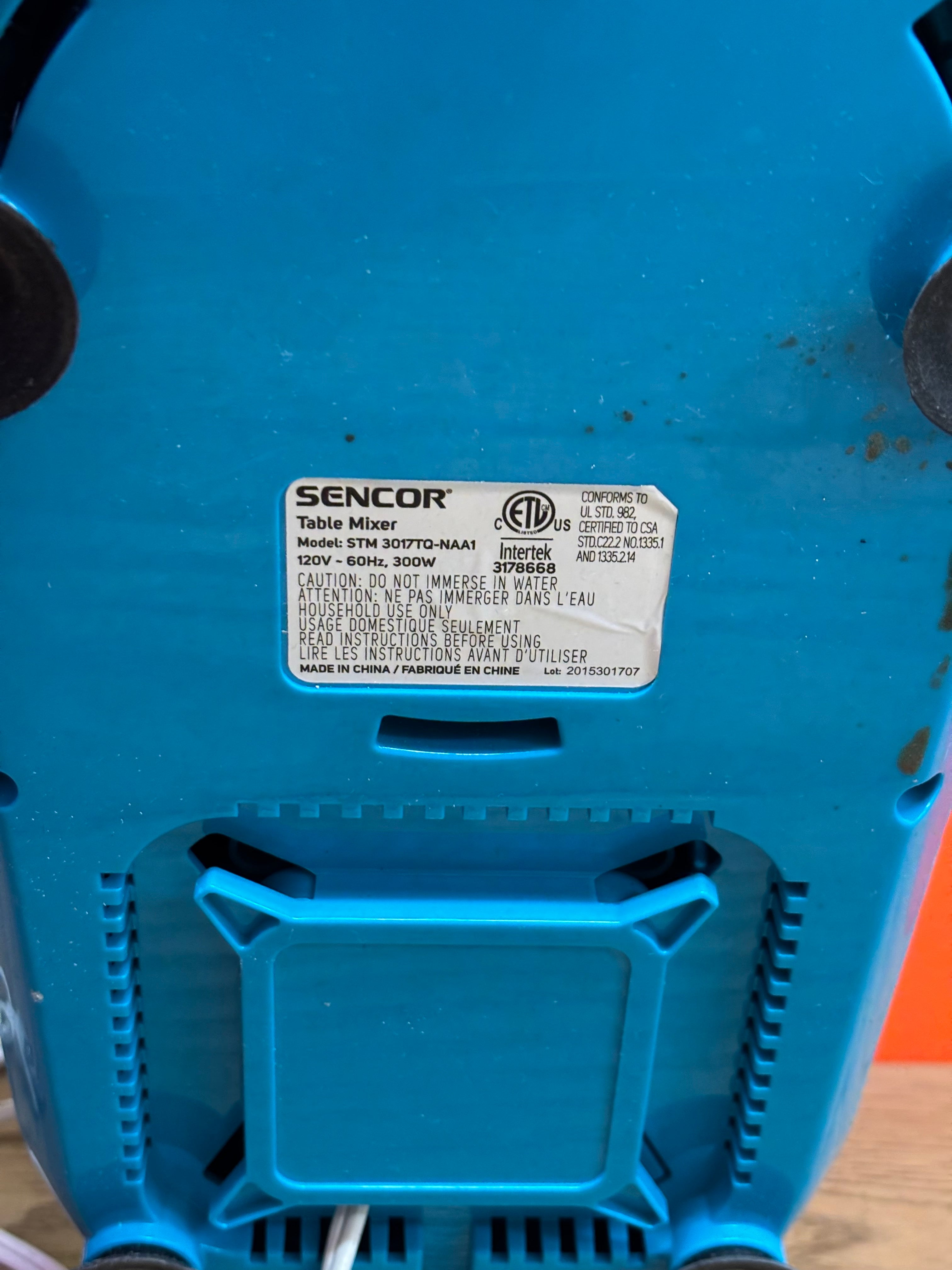 Blue Sencor Stand Mixer