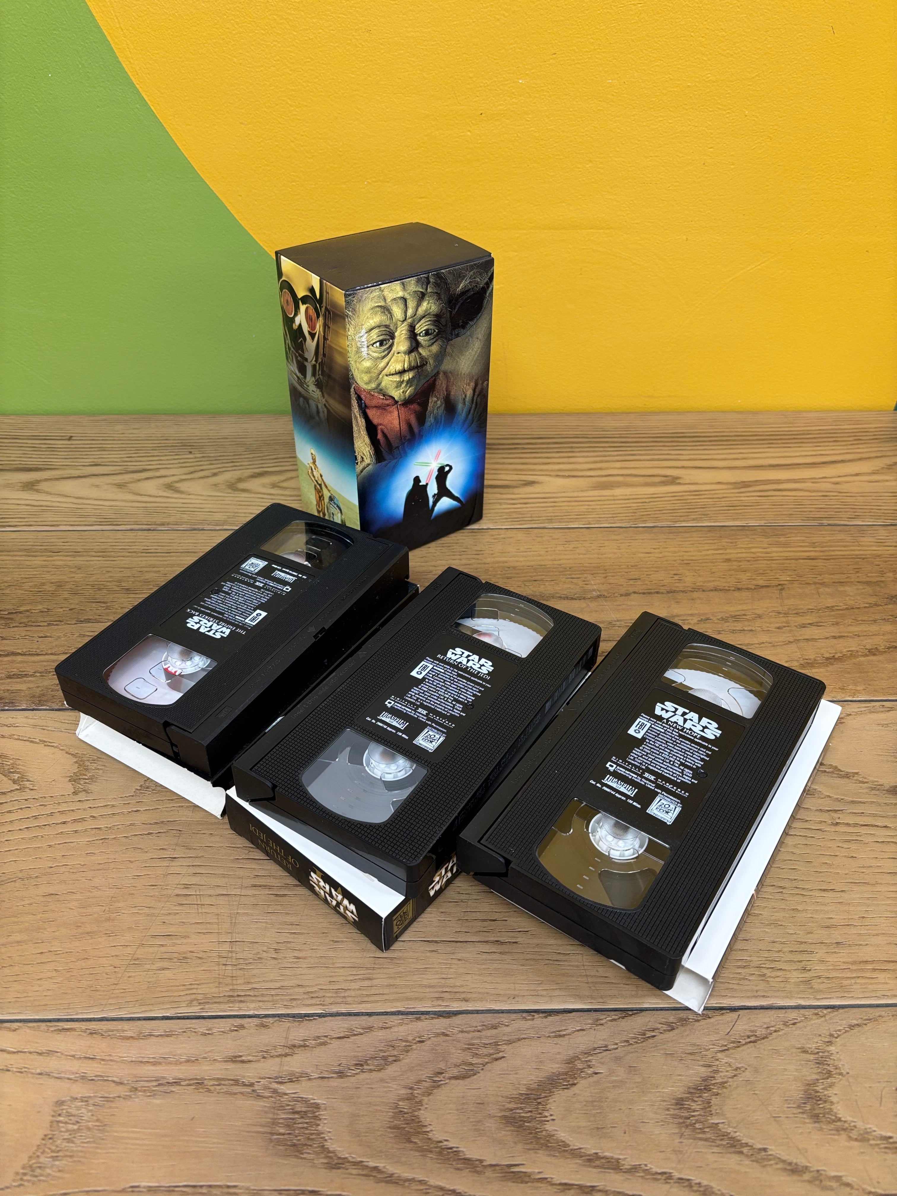 Star Wars Trilogy VHS Set