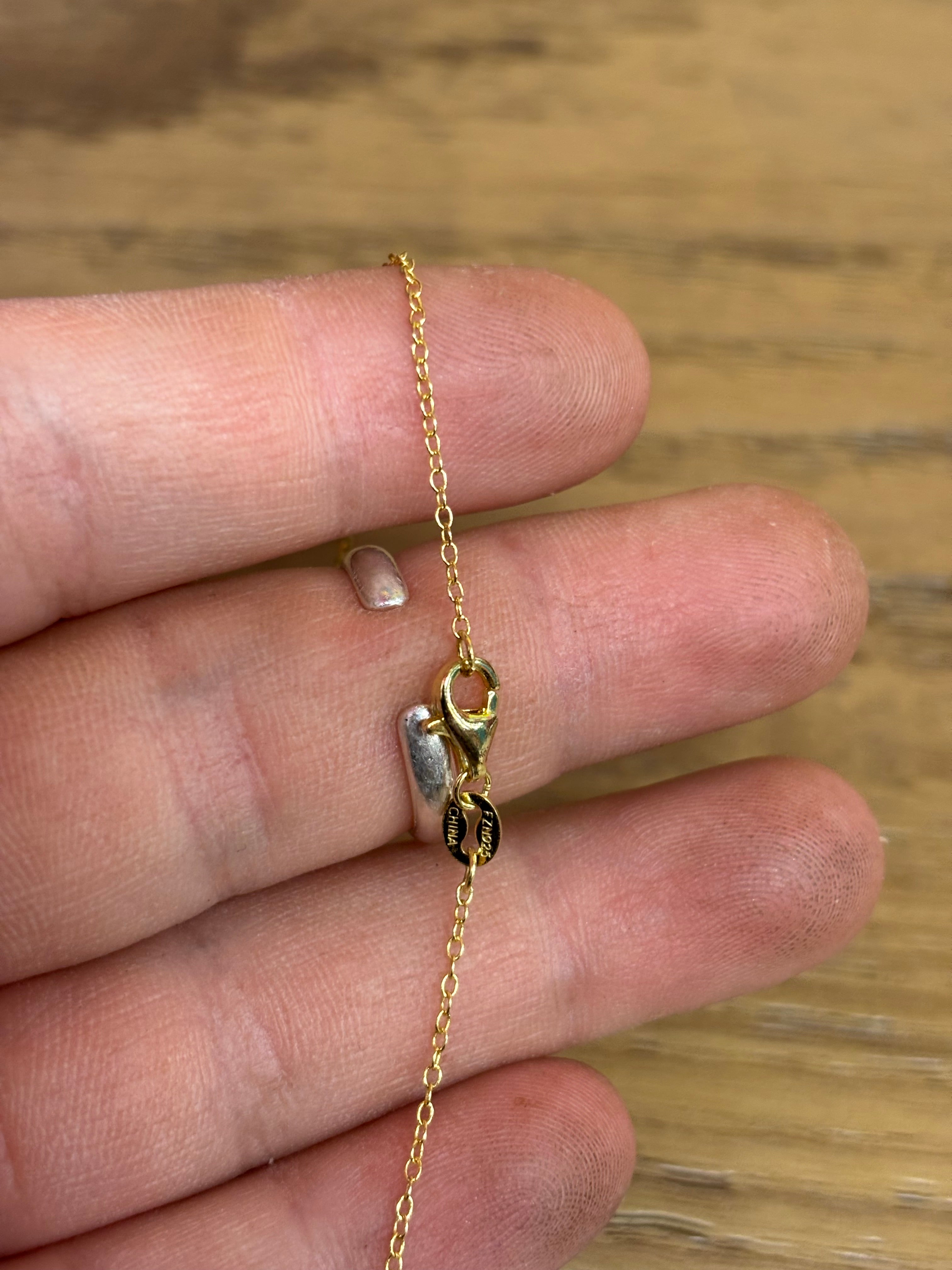 Sterling Silver Bee Necklace