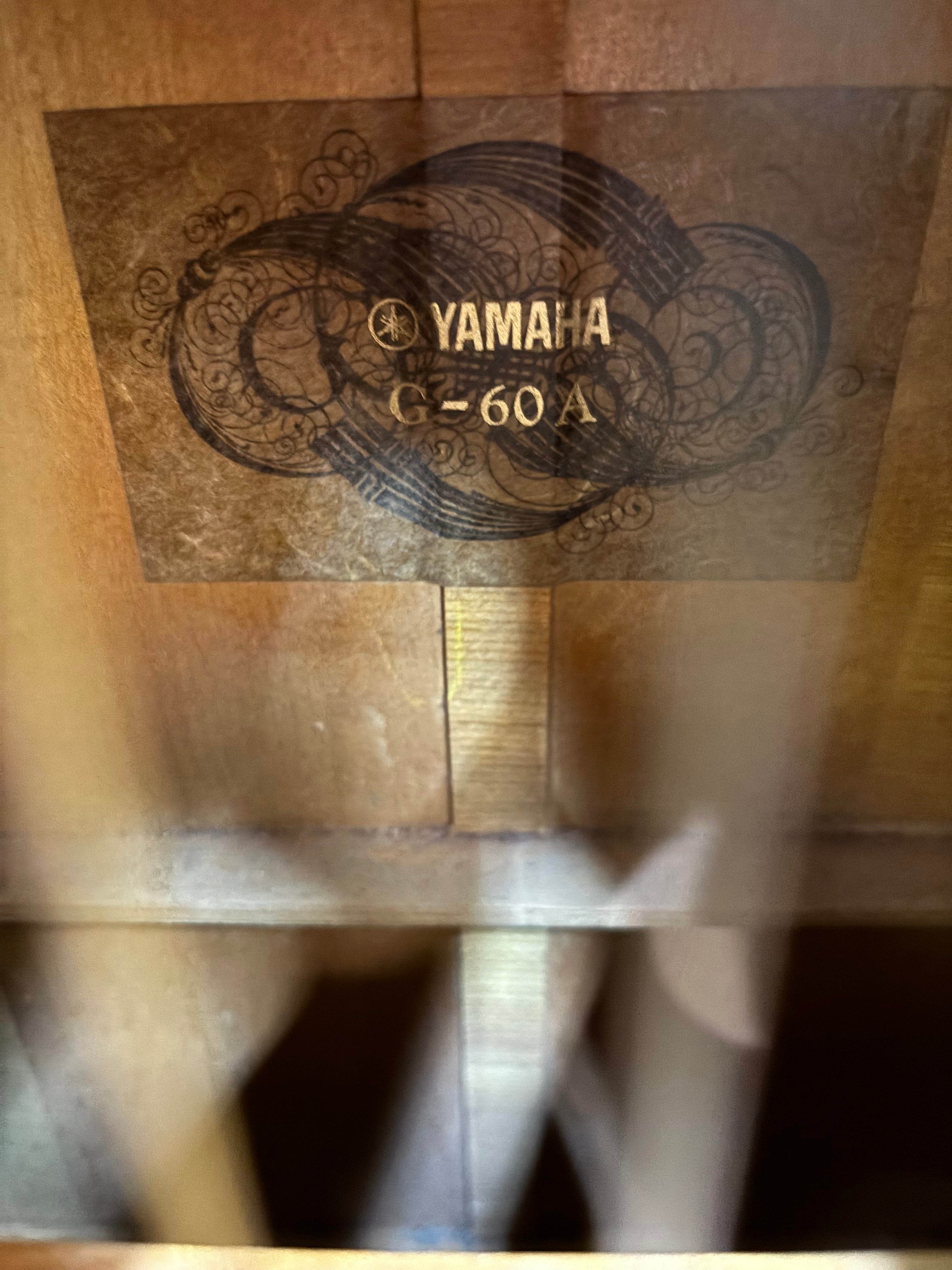 Yamaha G-60A Classical Guitar