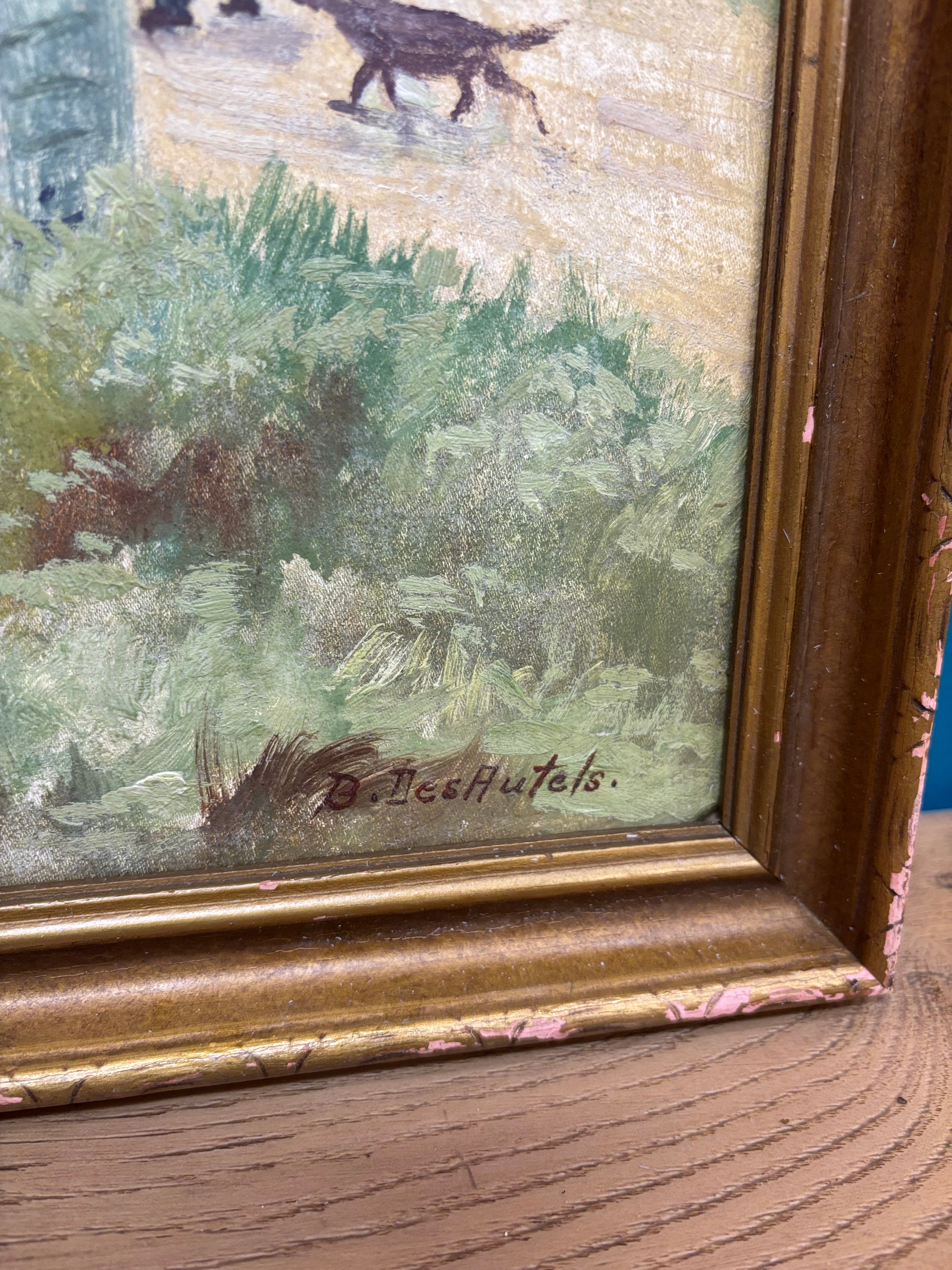 Framed Western Print