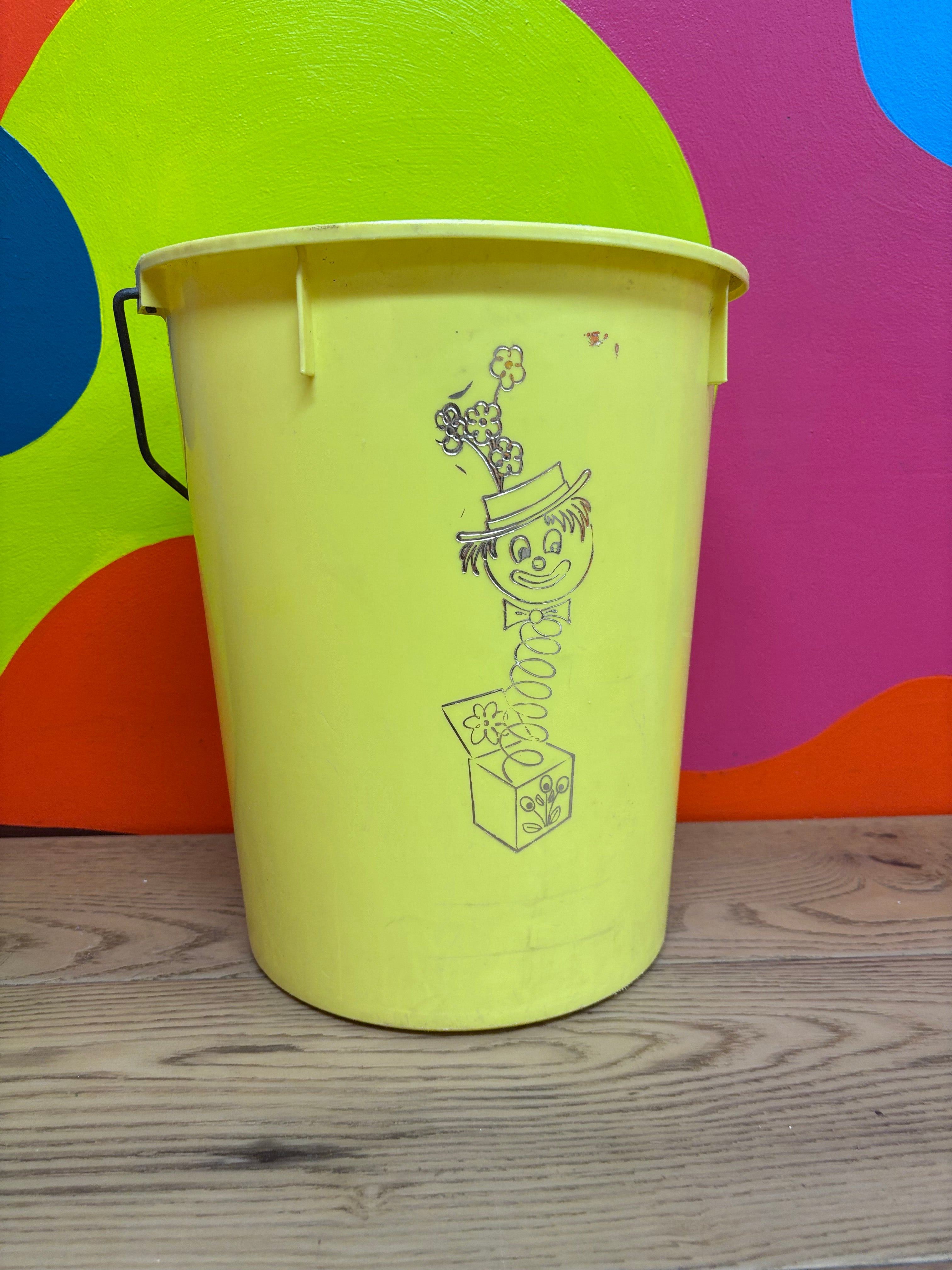 Yellow Jack in The Box Garbage Can