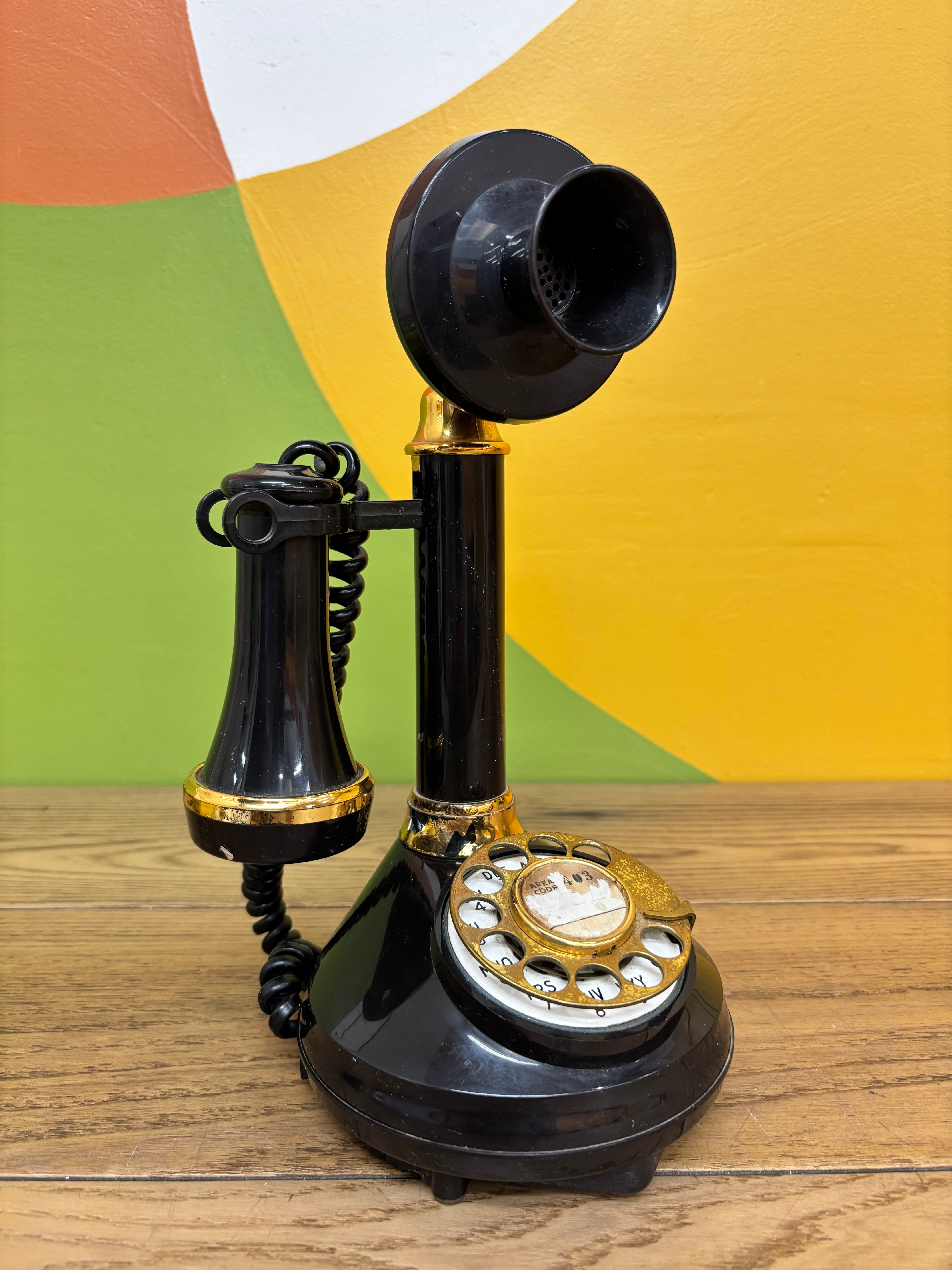 Deco-Tel Candlestick Telephone