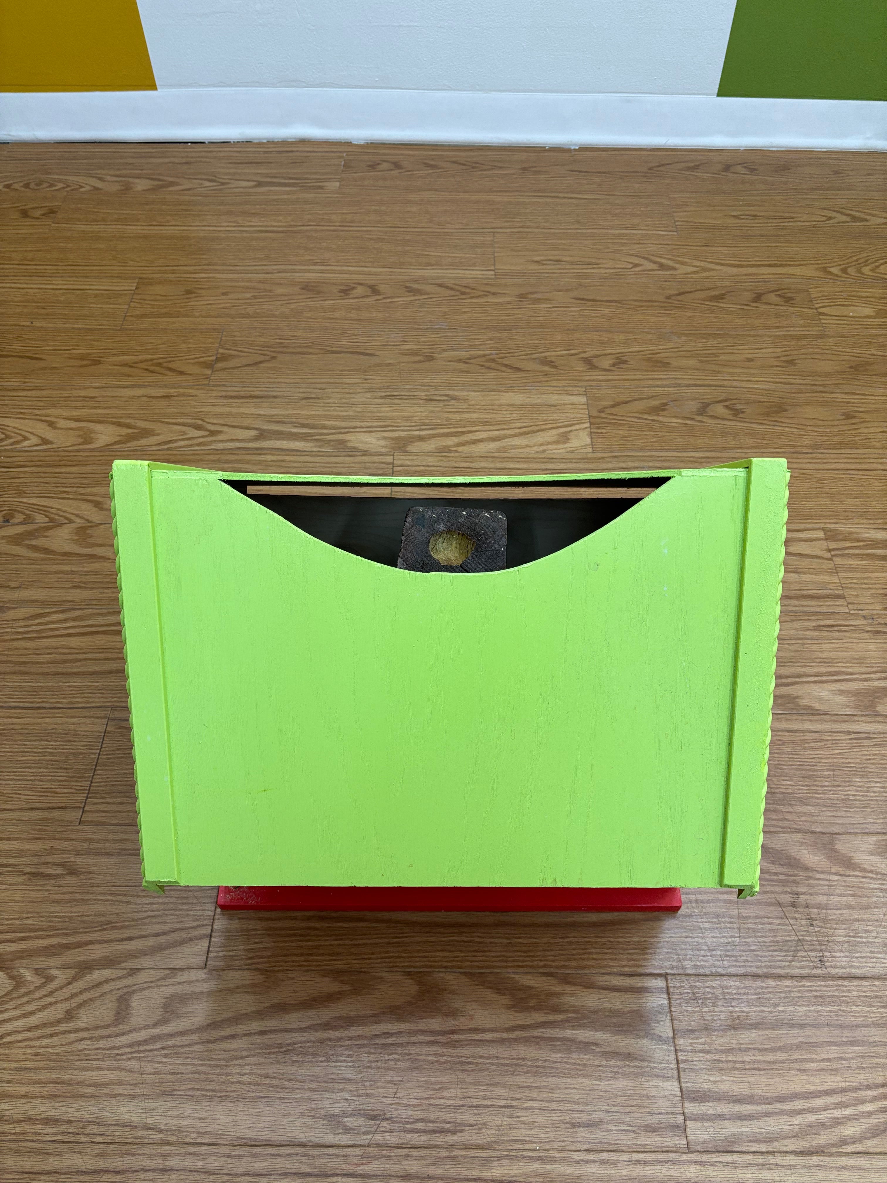 Large Red Bird House