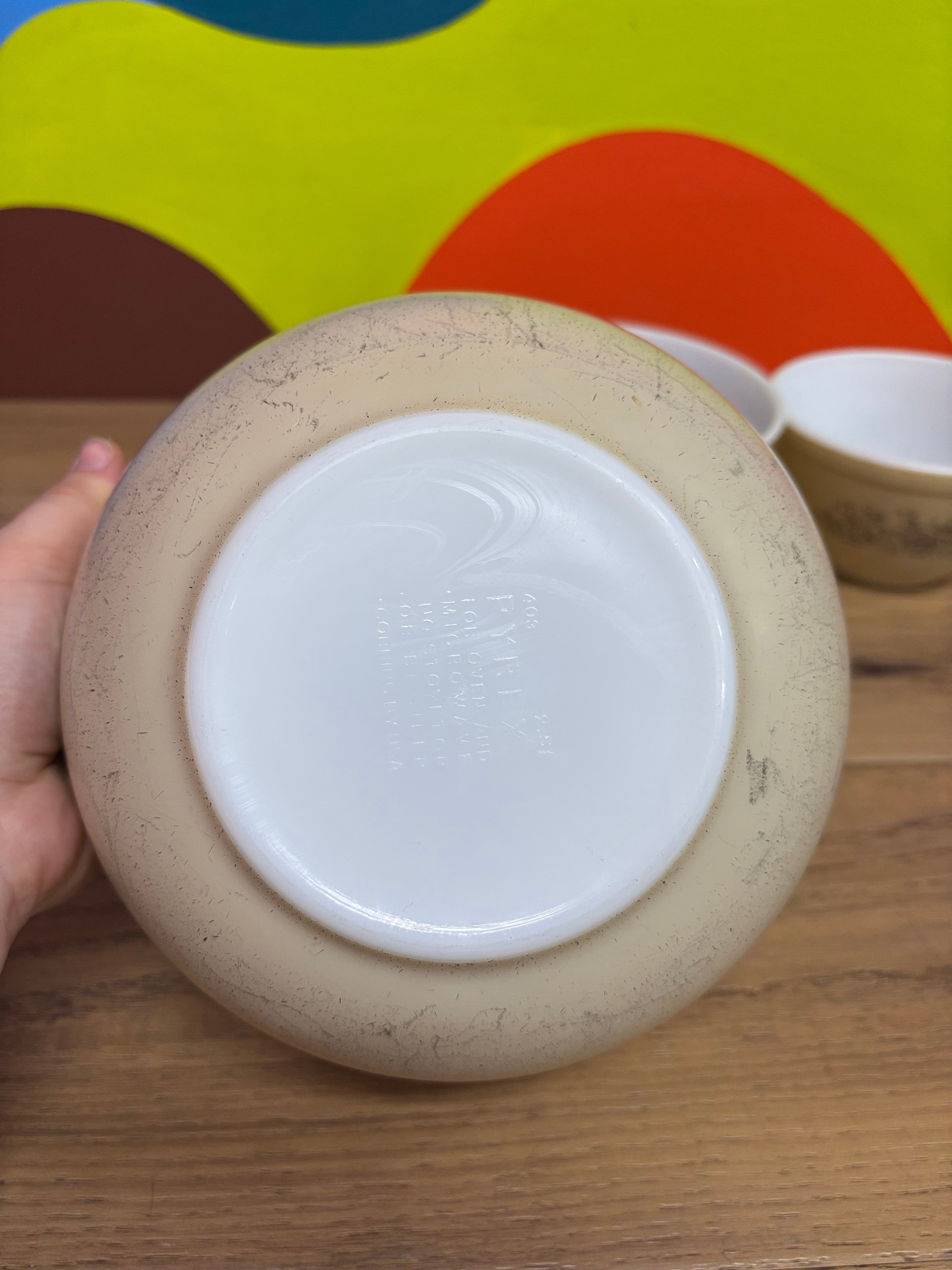 Pyrex Forest Fancies Set of 3 Mixing Bowls