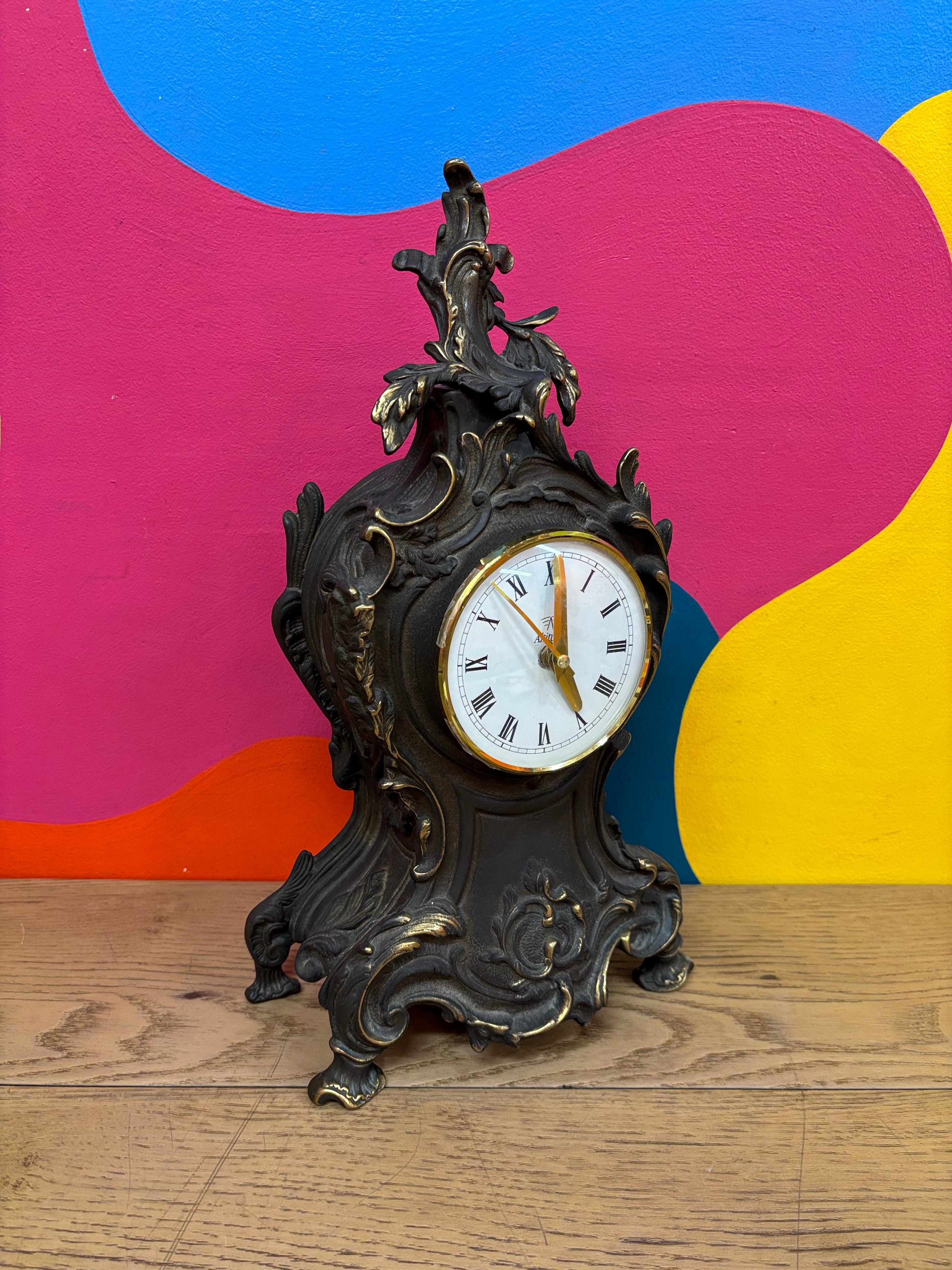 Metal Table Clock