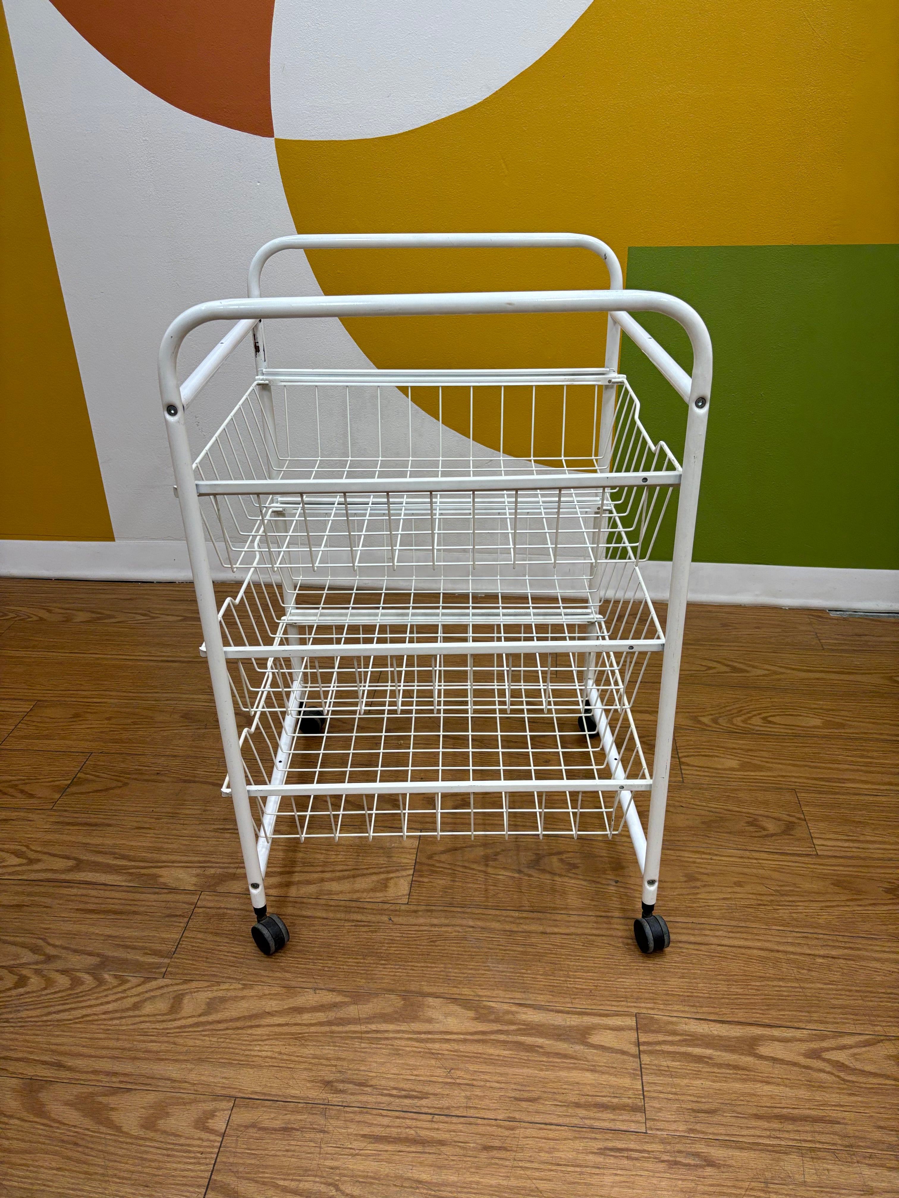 Three Drawer Mesh Organizer