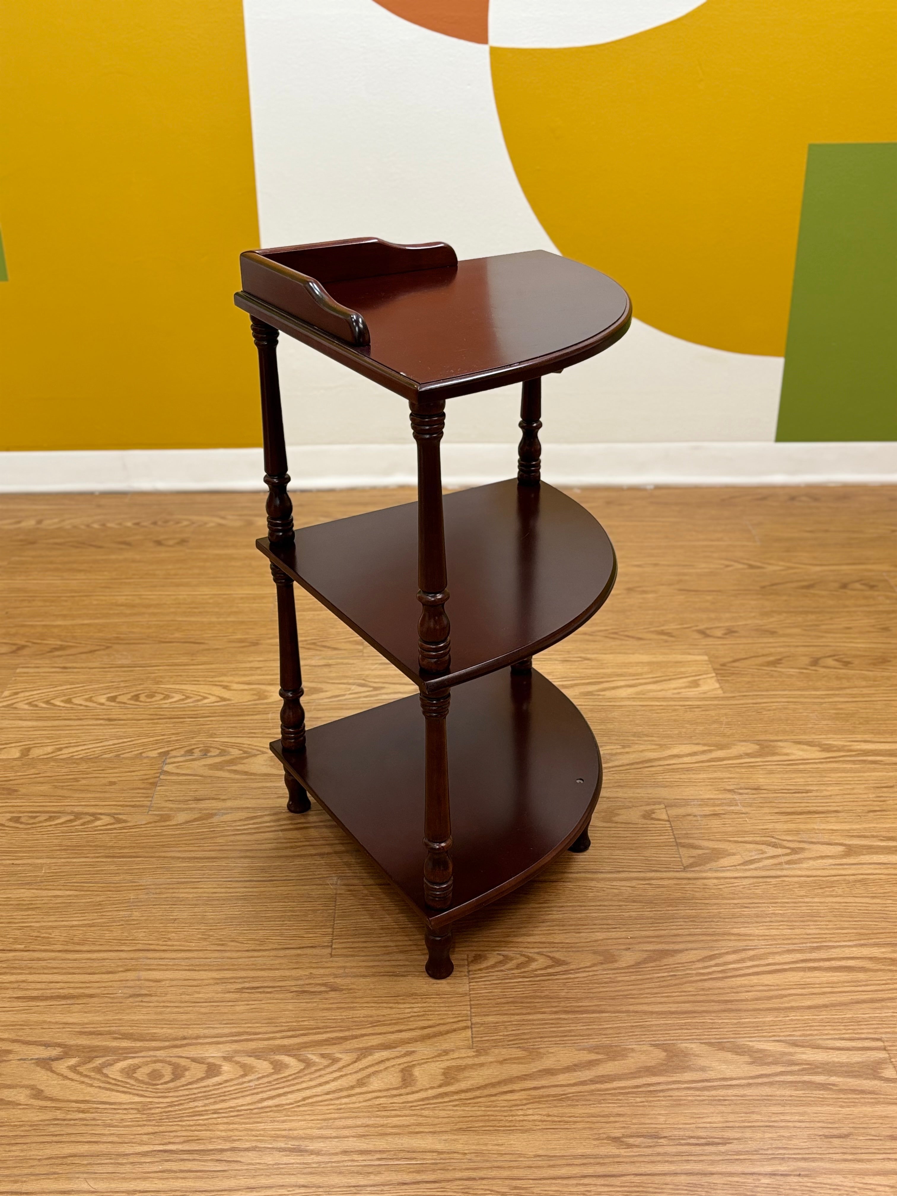 3-Tier Corner Table