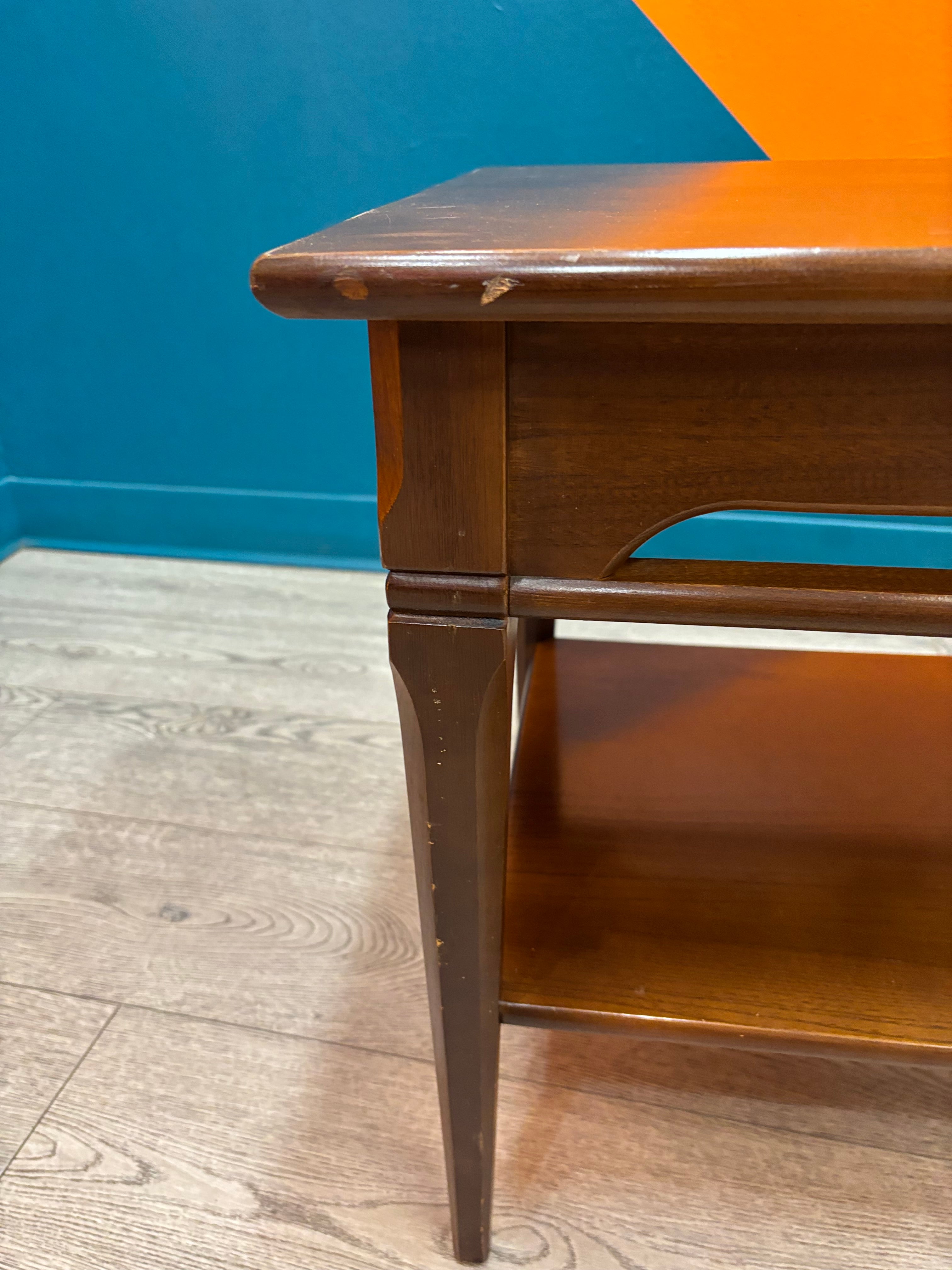 Wood Side Table
