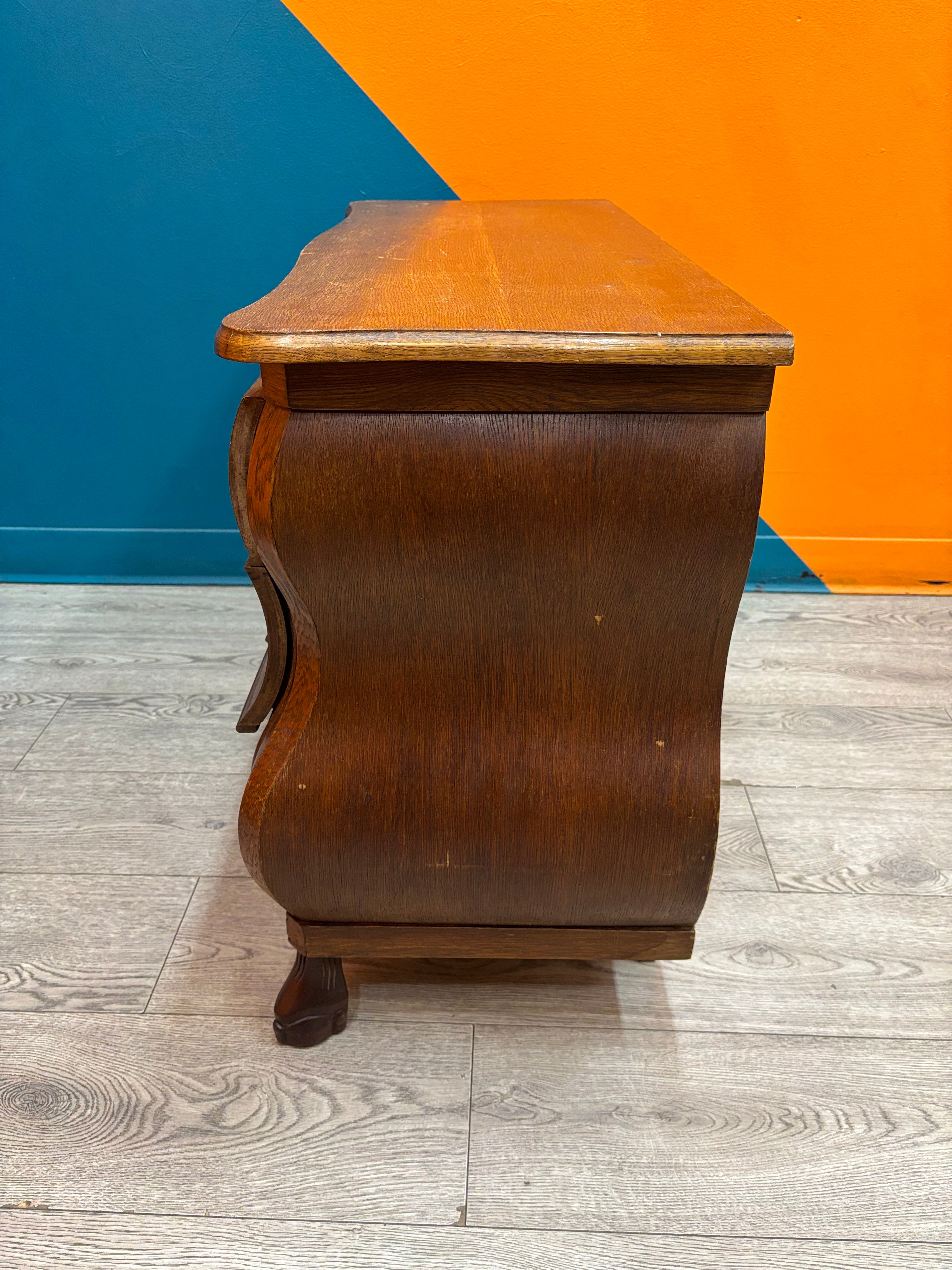 3 Drawer Wood Dresser