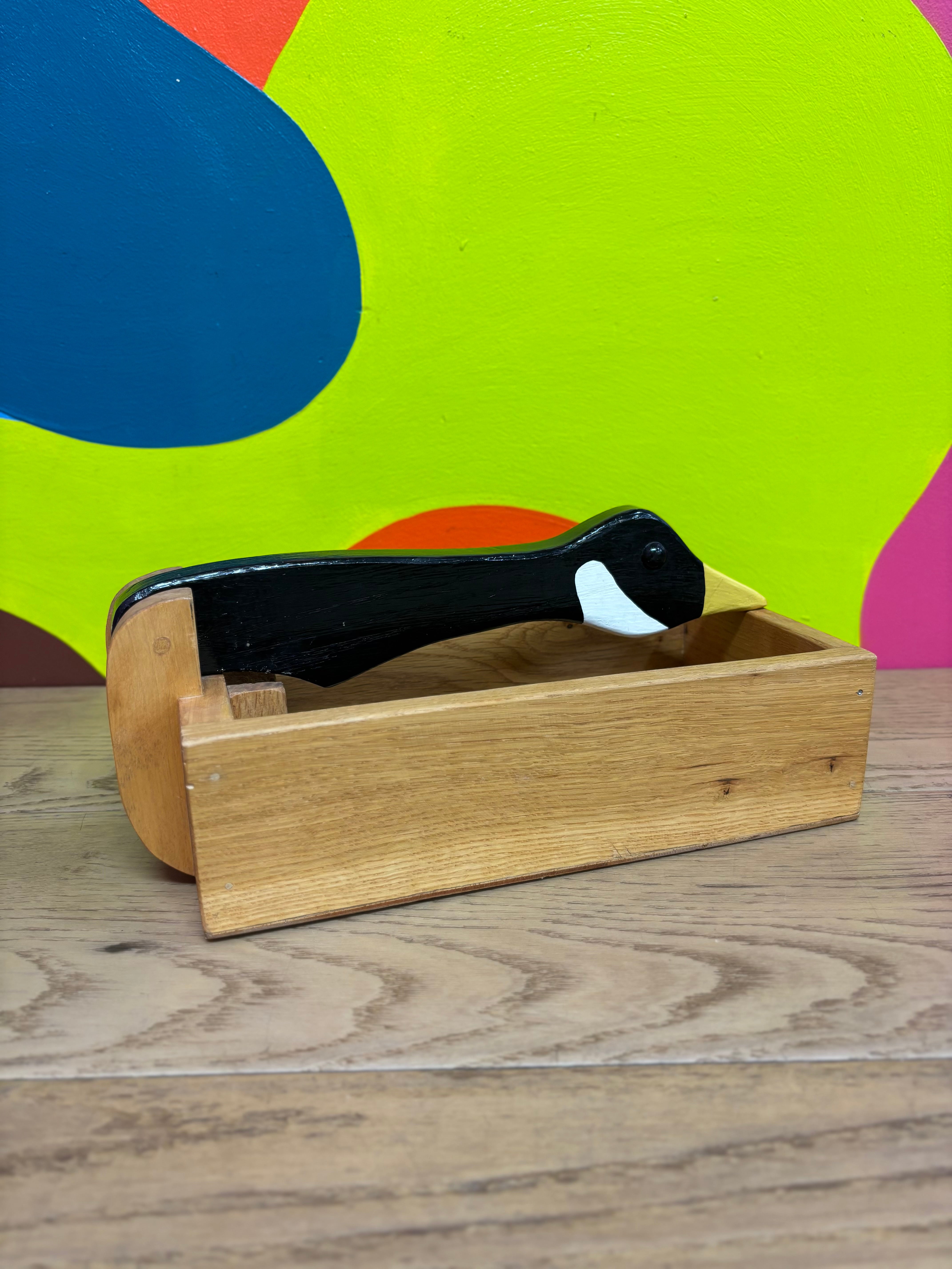 Wood Canada Goose Nut Cracker