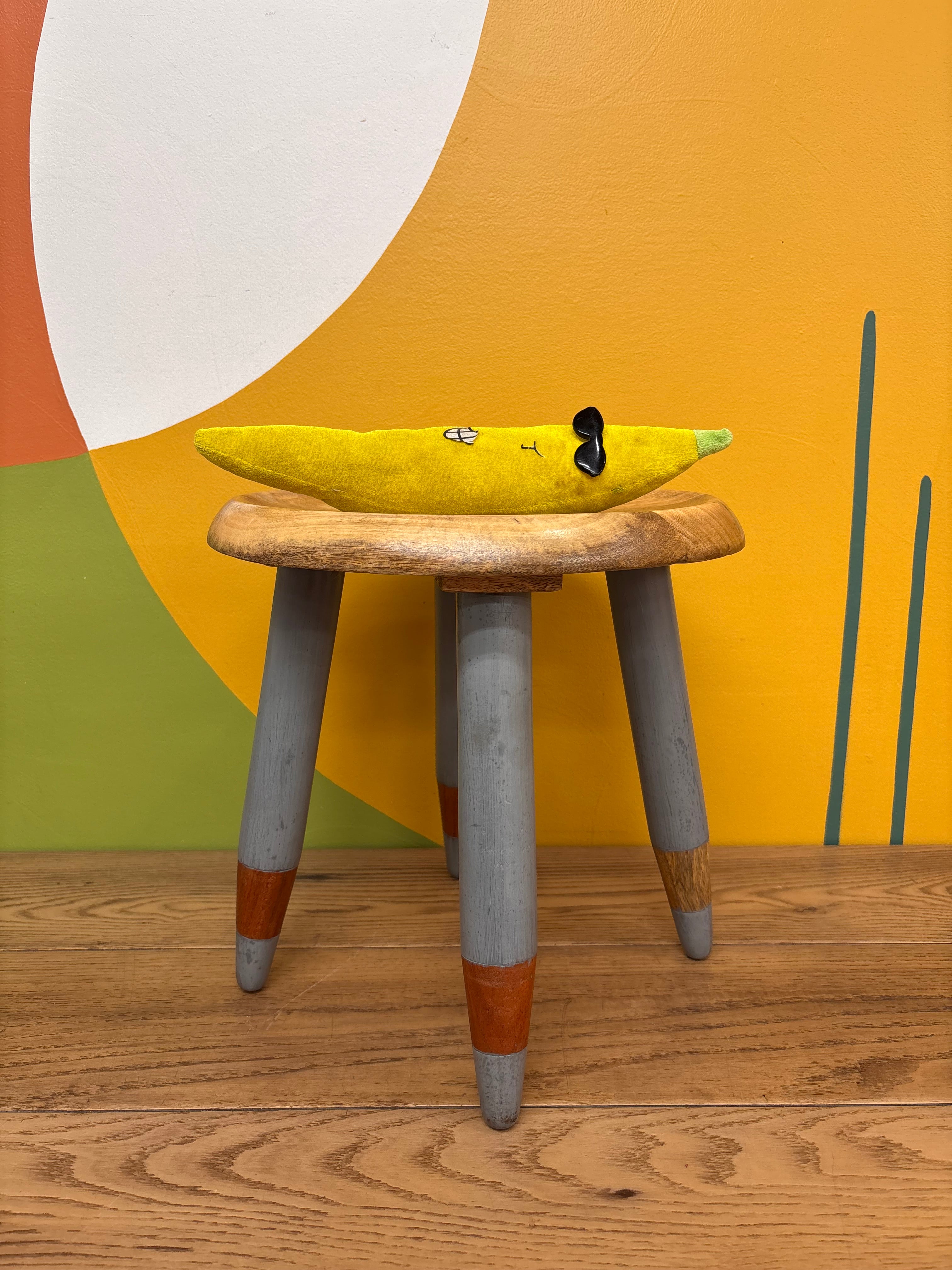 Wood Stool