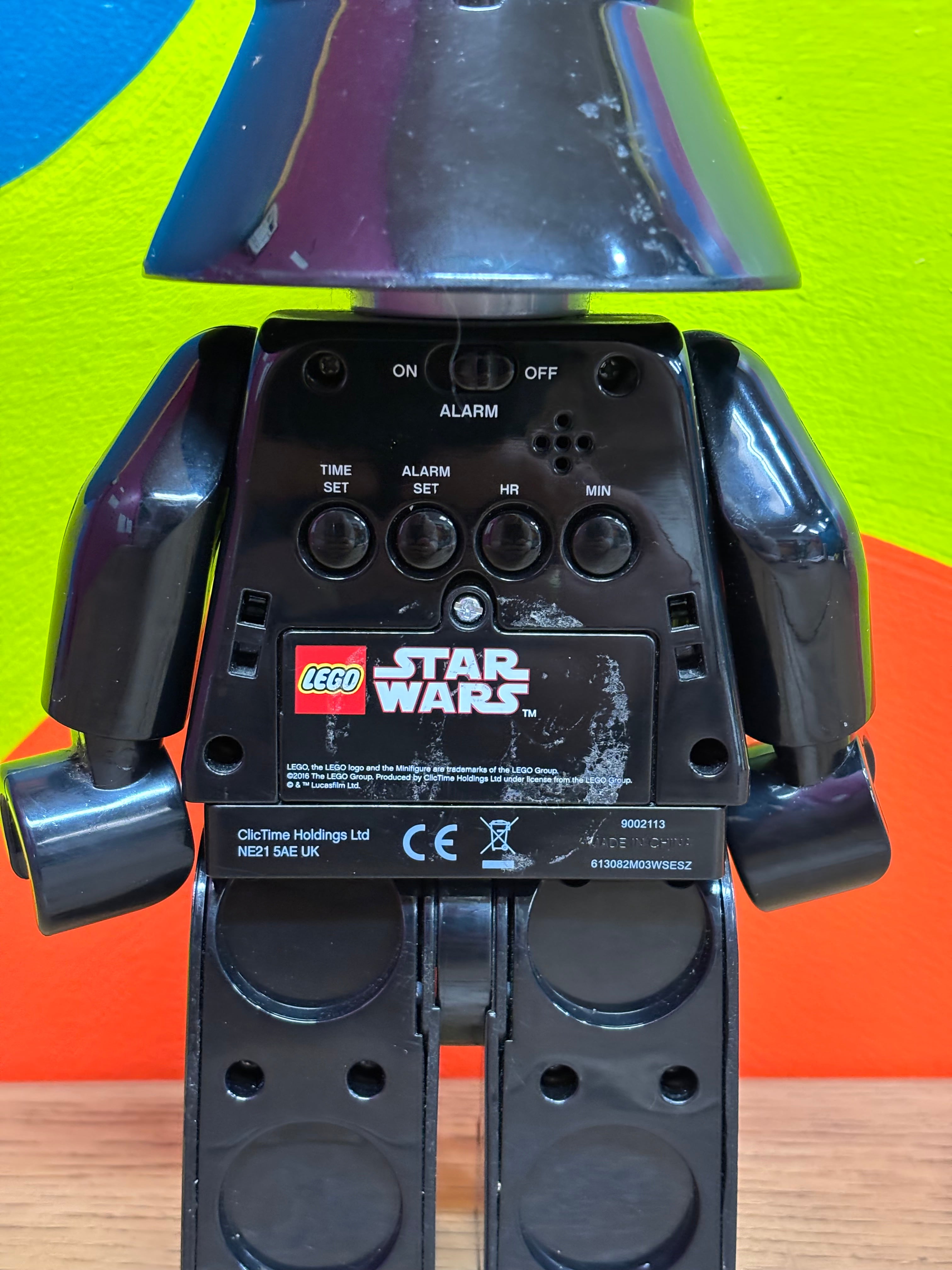 LEGO Star Wars: Darth Vader Mini Figure Alarm Clock
