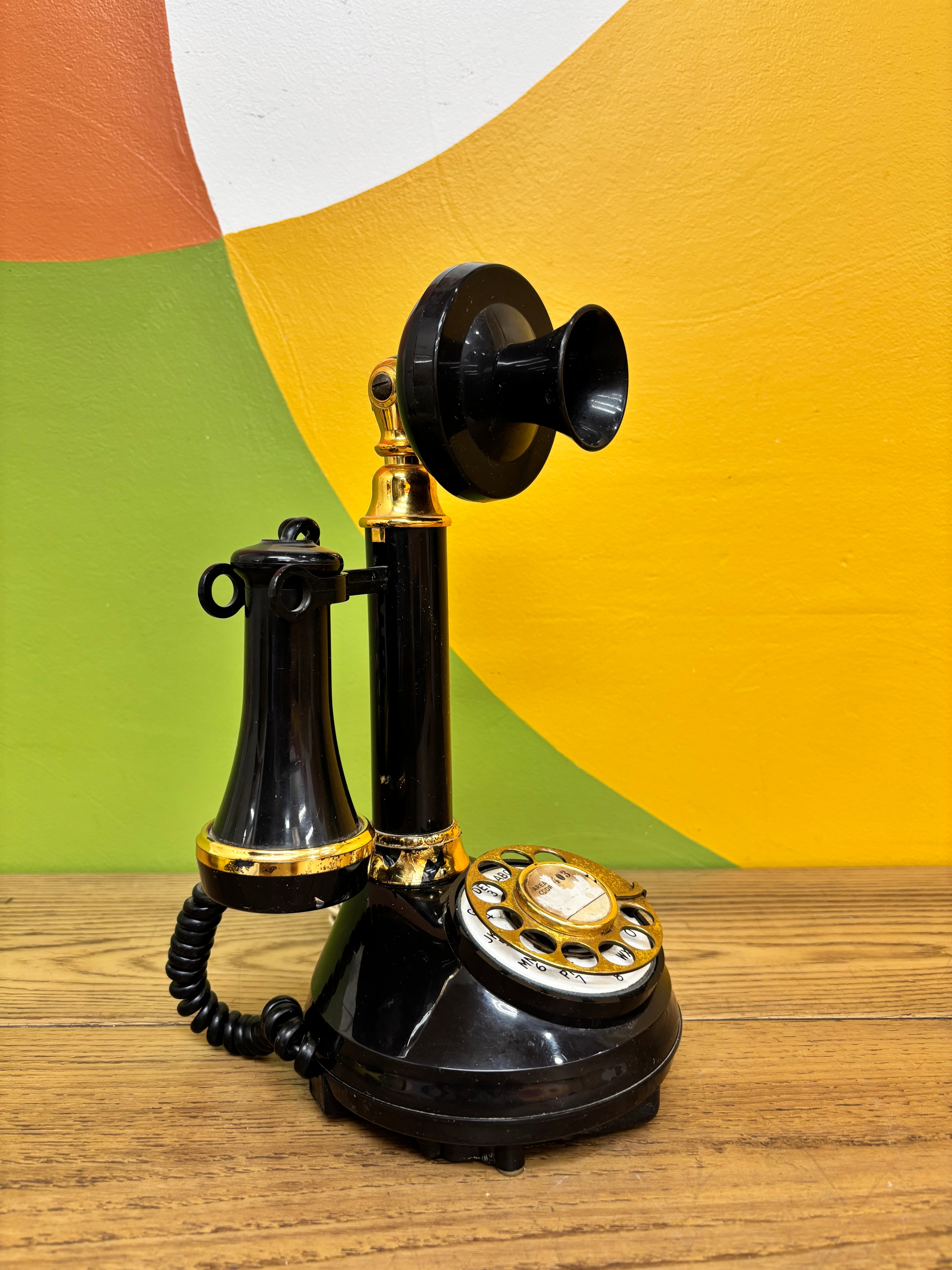 Deco-Tel Candlestick Telephone